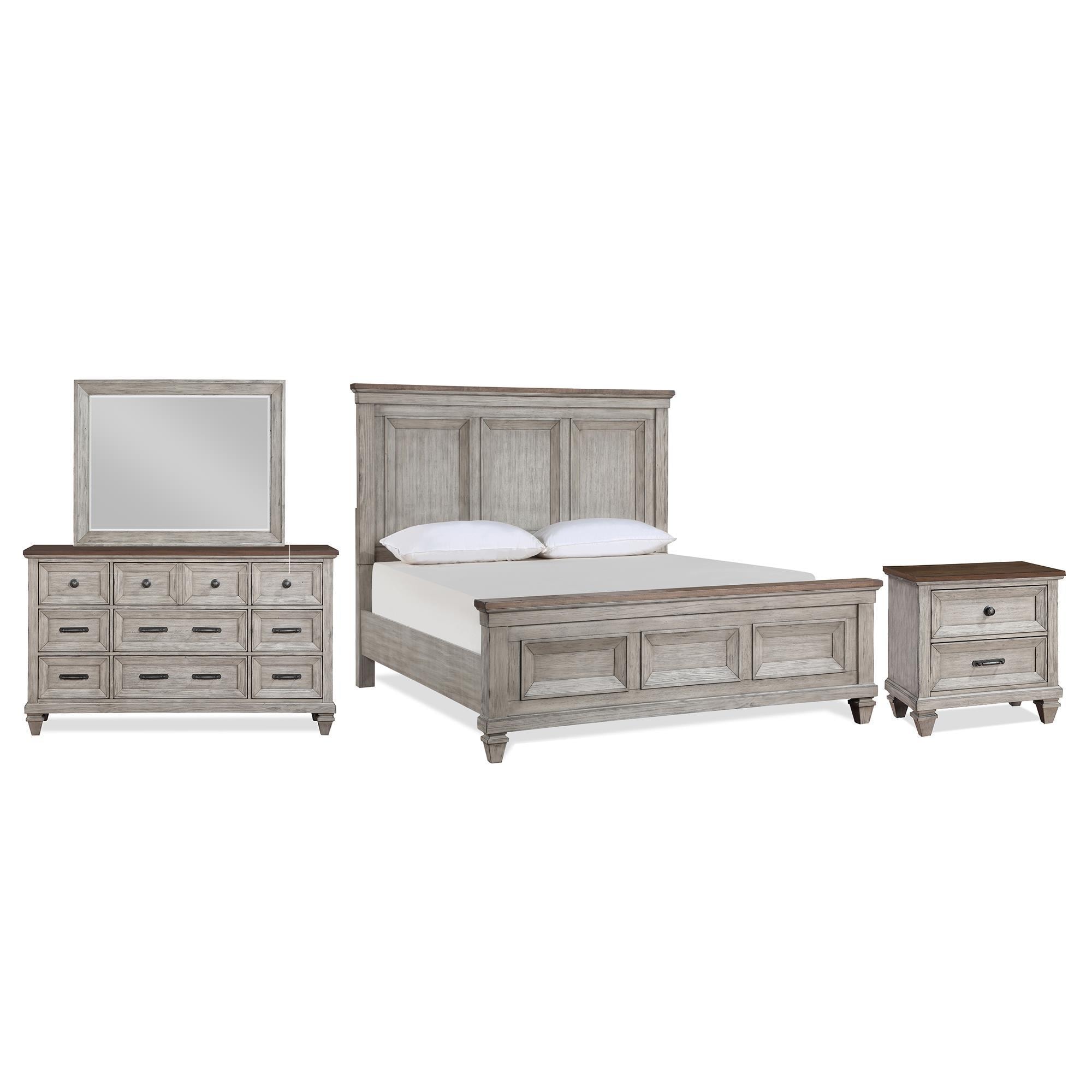 New Heritage Mariana 4-Piece Queen Bedroom Set in Vintage Creme