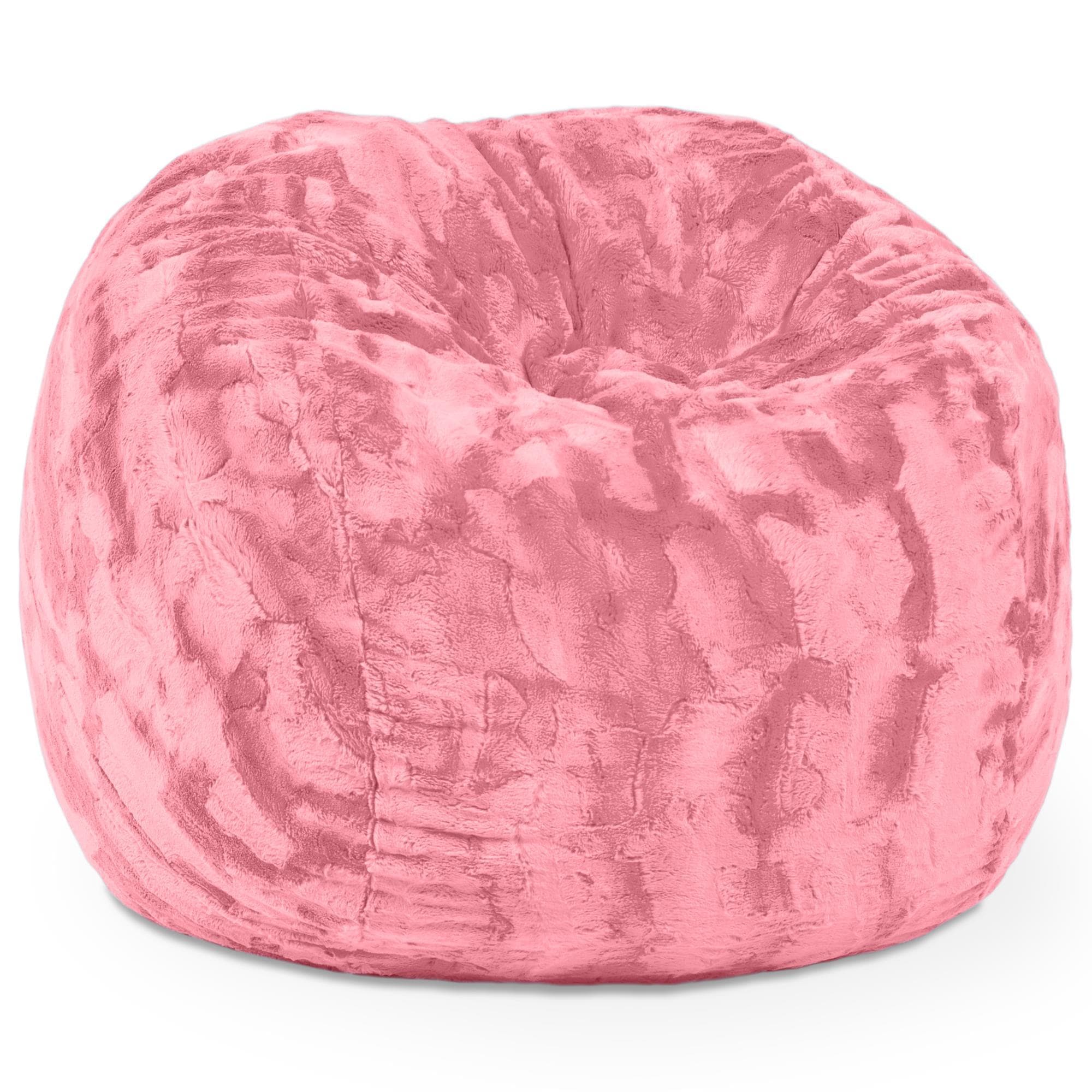 Jaxx Saxx 3' Bean Bag Chair in Rose Quartz