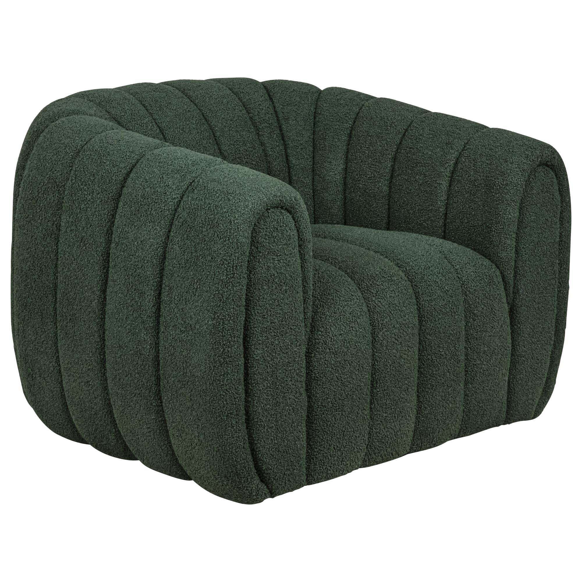 Mayberry Hill Flamingo Swivel Chair in Ching Hunter Green