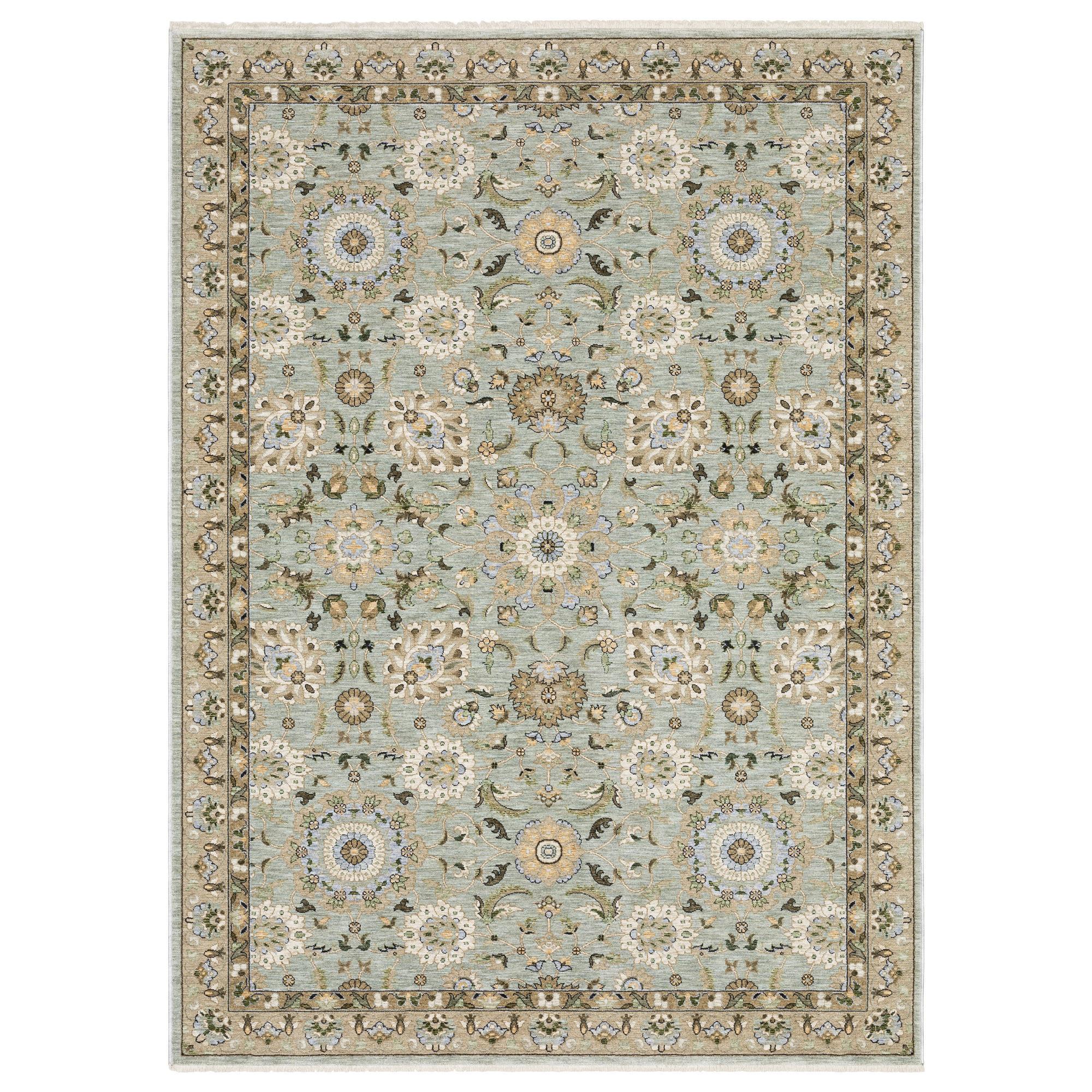 Oriental Weavers Westwood WES14 Blue 2' x 3' Area Rug