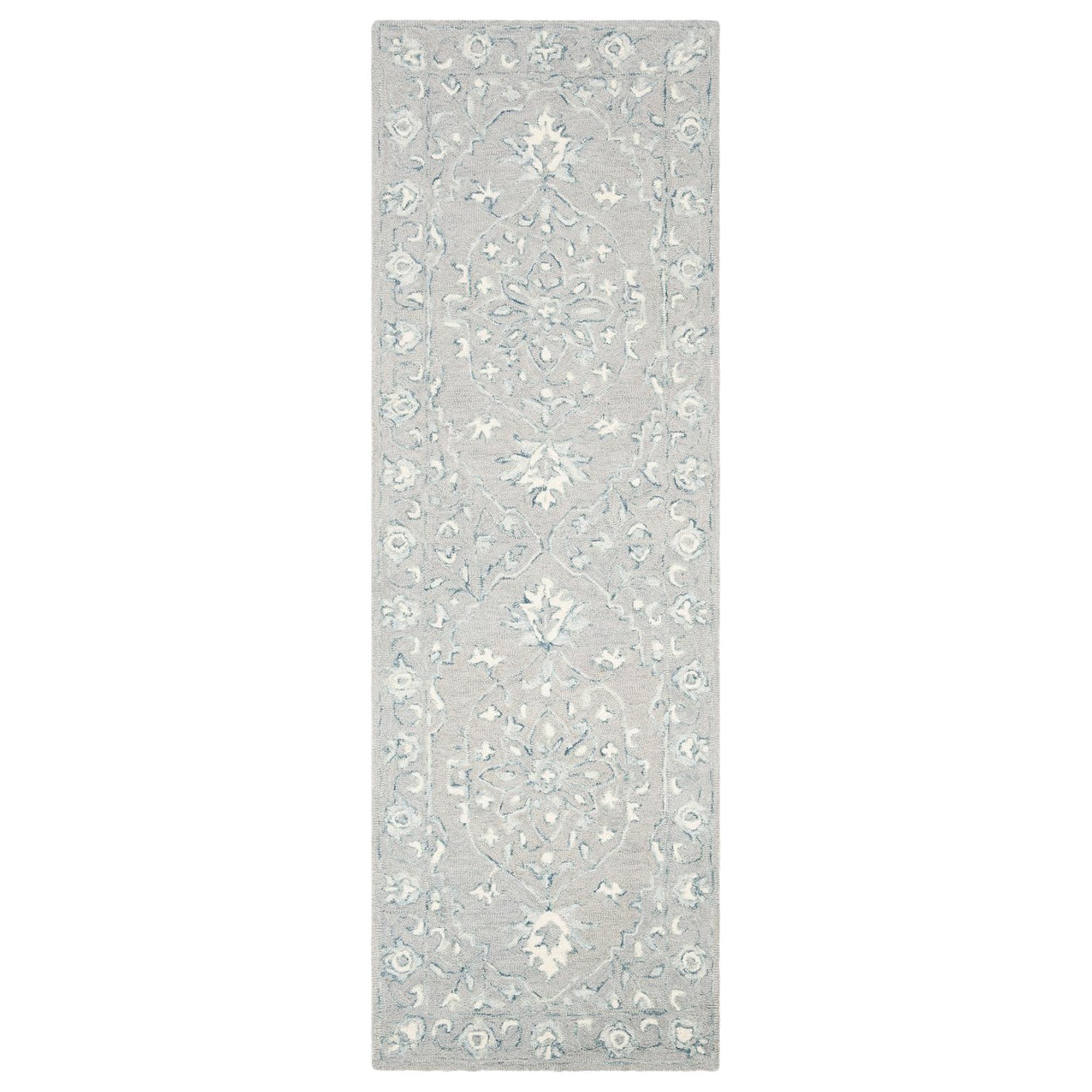 SAFAVIEH Micro-Loop Collection Area Rug - 9' x 12', Beige, Handmade Wool, Ideal for High Traffic Areas in Living Room, Bedroom (MLP539B