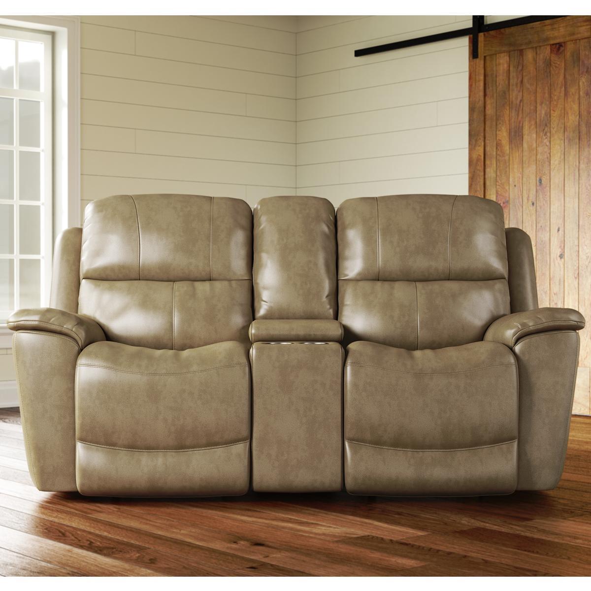 Flexsteel cade leather power reclining sofa online