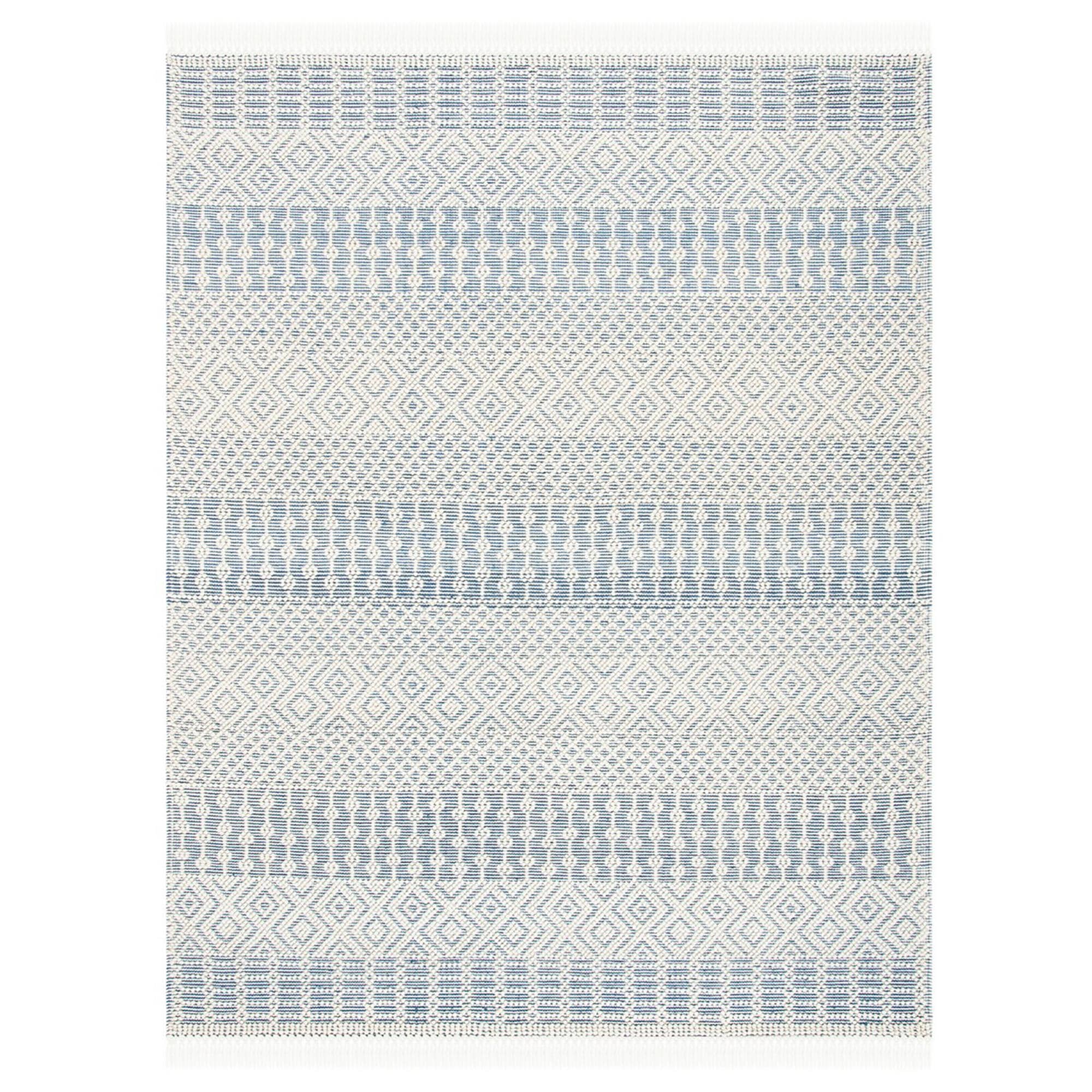 Safavieh Natura NAT852M 6' x 9' Ivory and Blue Area Rug NFM