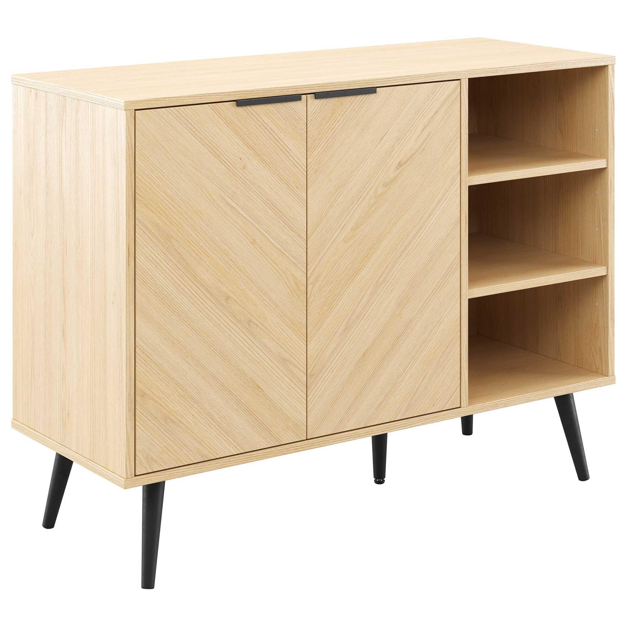 CorLiving Himari Sideboard Buffet in Light Brown NFM