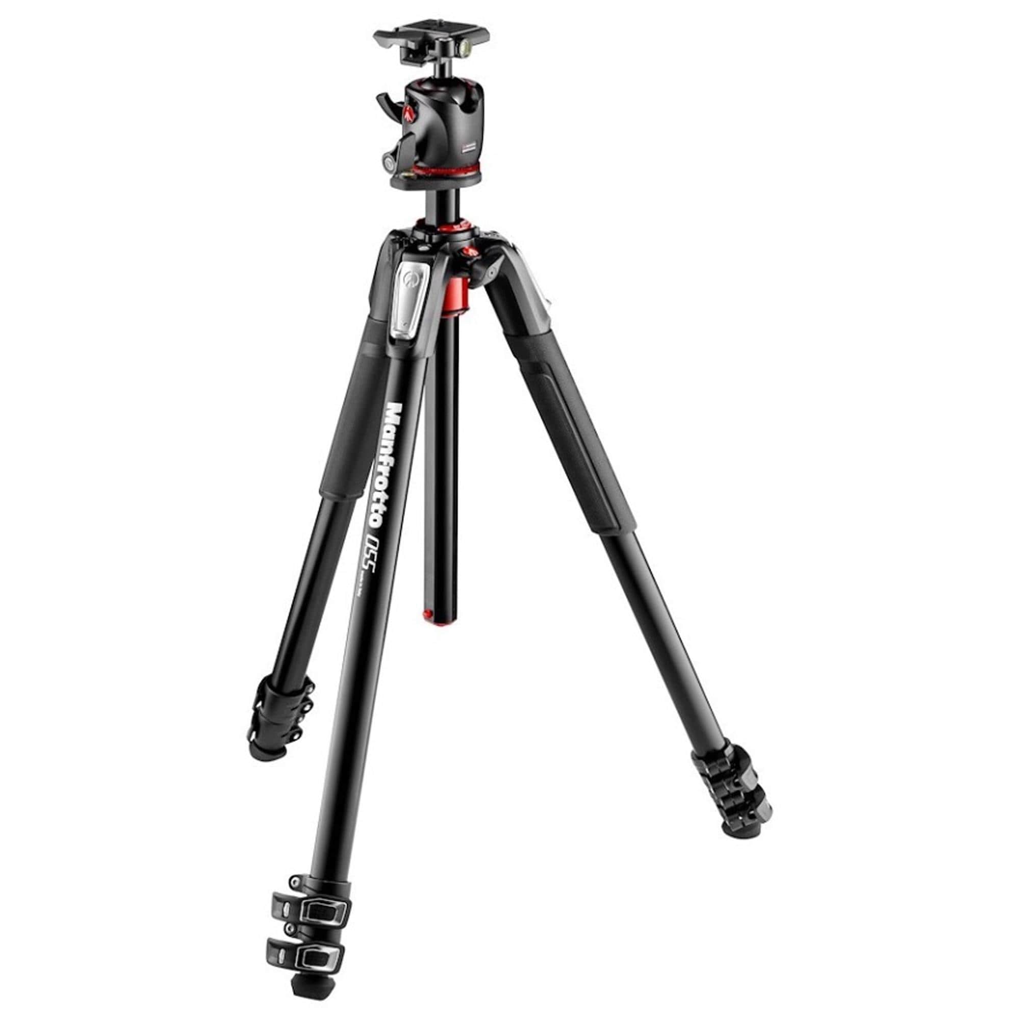 その他 manfrotto 455B Manfrotto 3-Section Tripod with Ball Head in Black