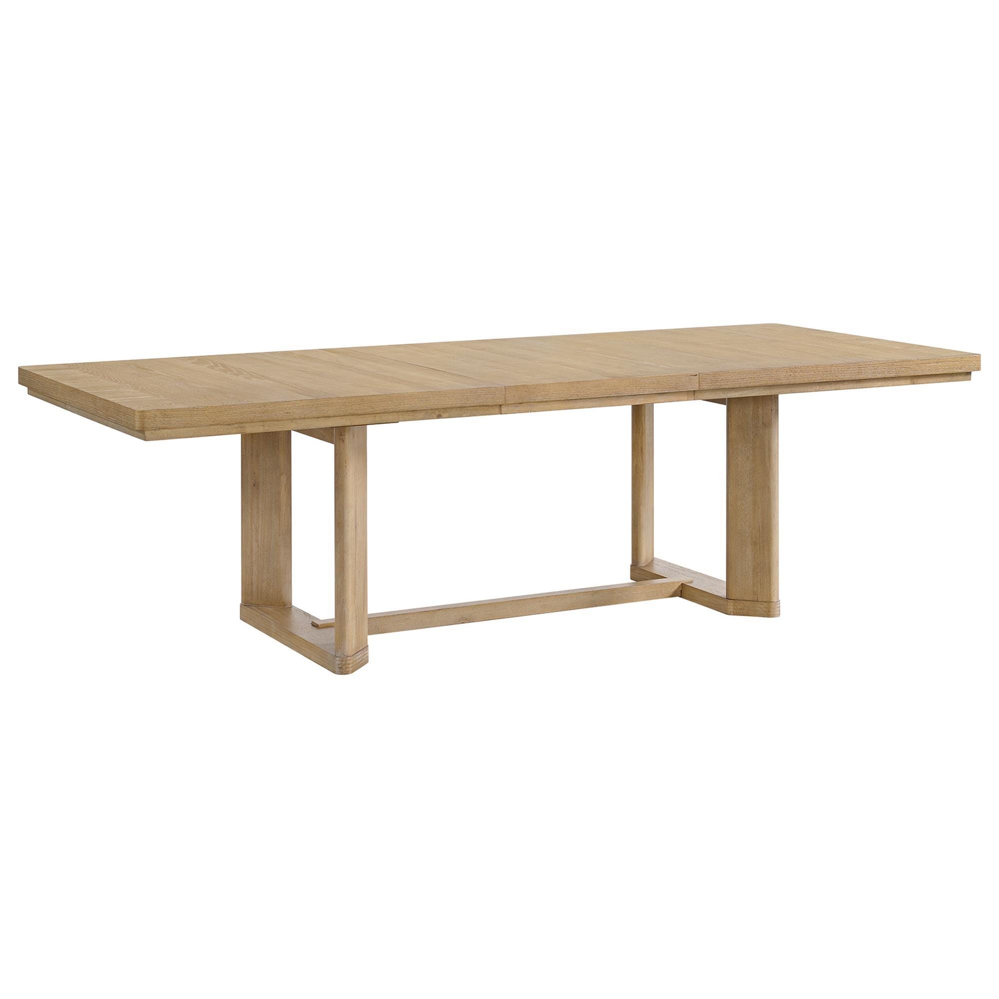 Emerald Home Furnishings Pacific Grove Trestle Dining Table in