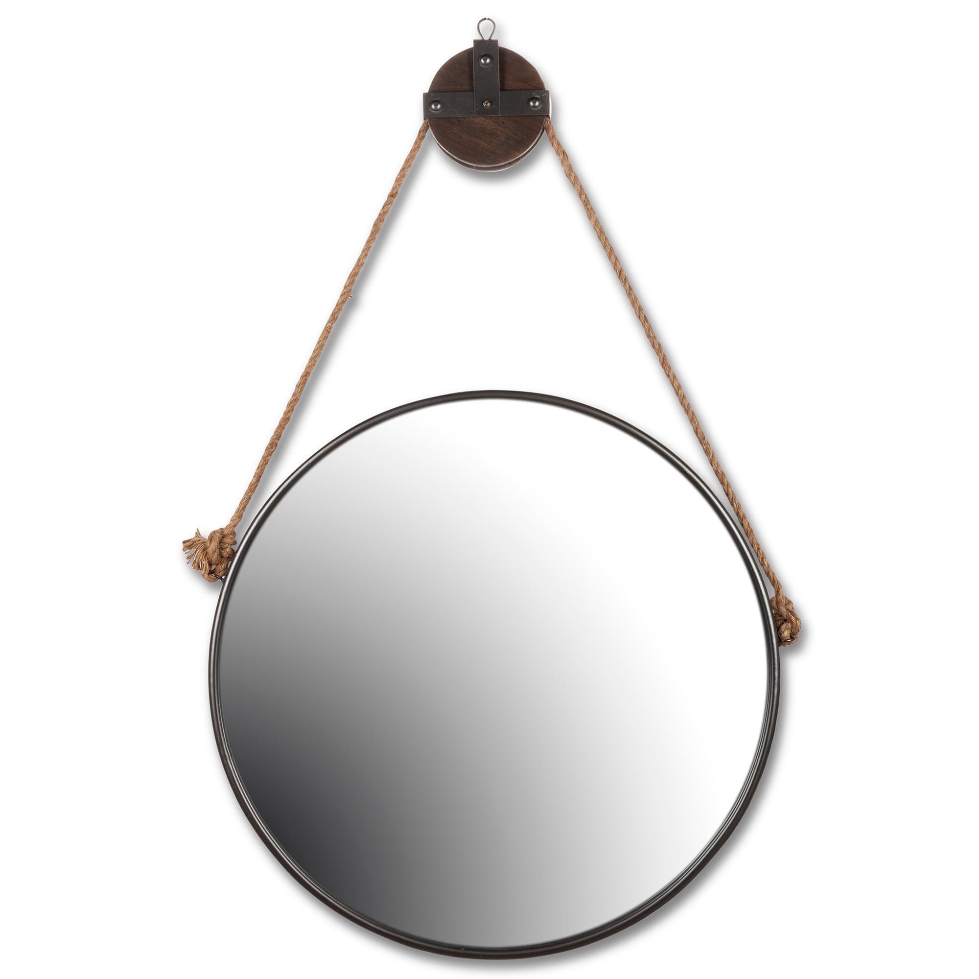 The Gerson Company Accent Wall Mirror in Black NFM