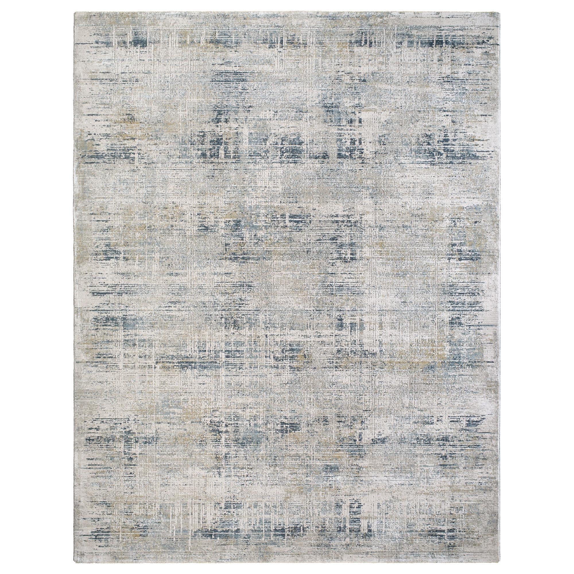 Surya Brunswick Cream, Light Gray, Charcoal, Blue, Dark Blue and