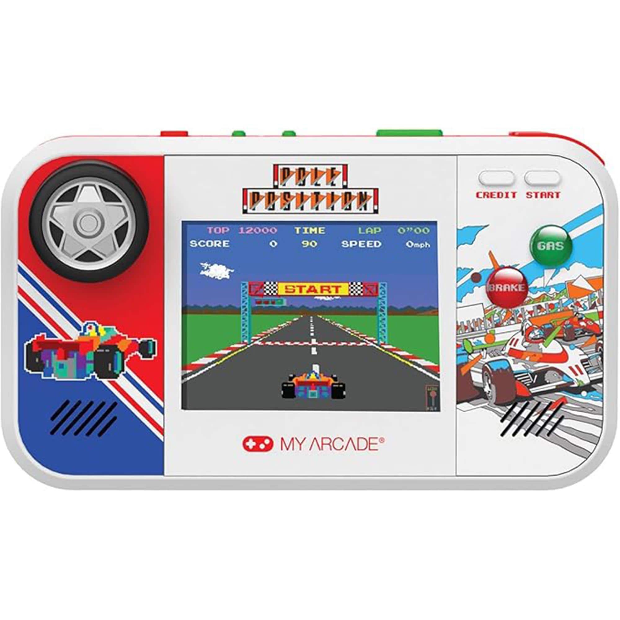 My Arcade Pole Position Pocket Player Max Portable Handheld Gaming