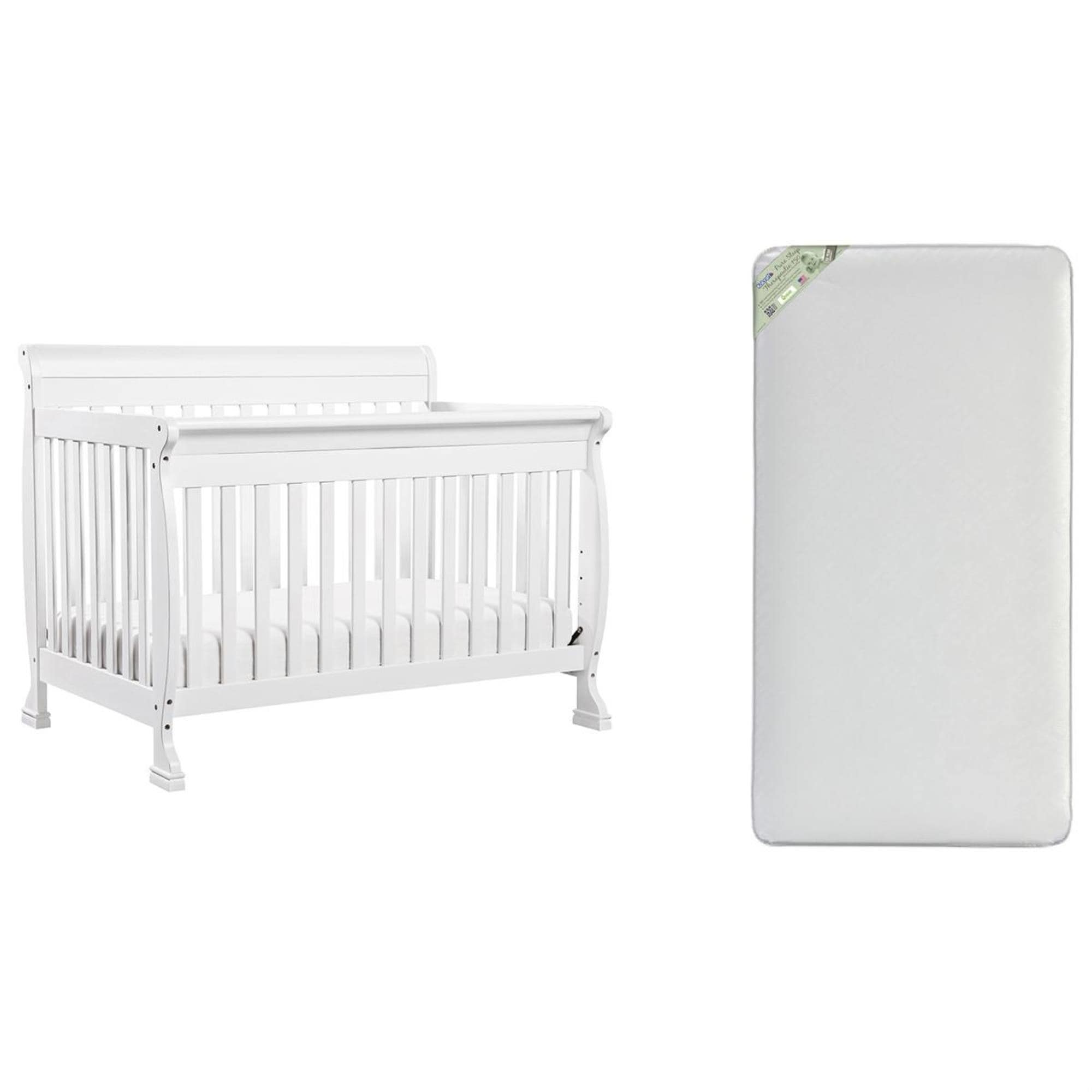 DaVinci Kalani 2 Piece Nursery Set in White | Nebraska Furniture Mart