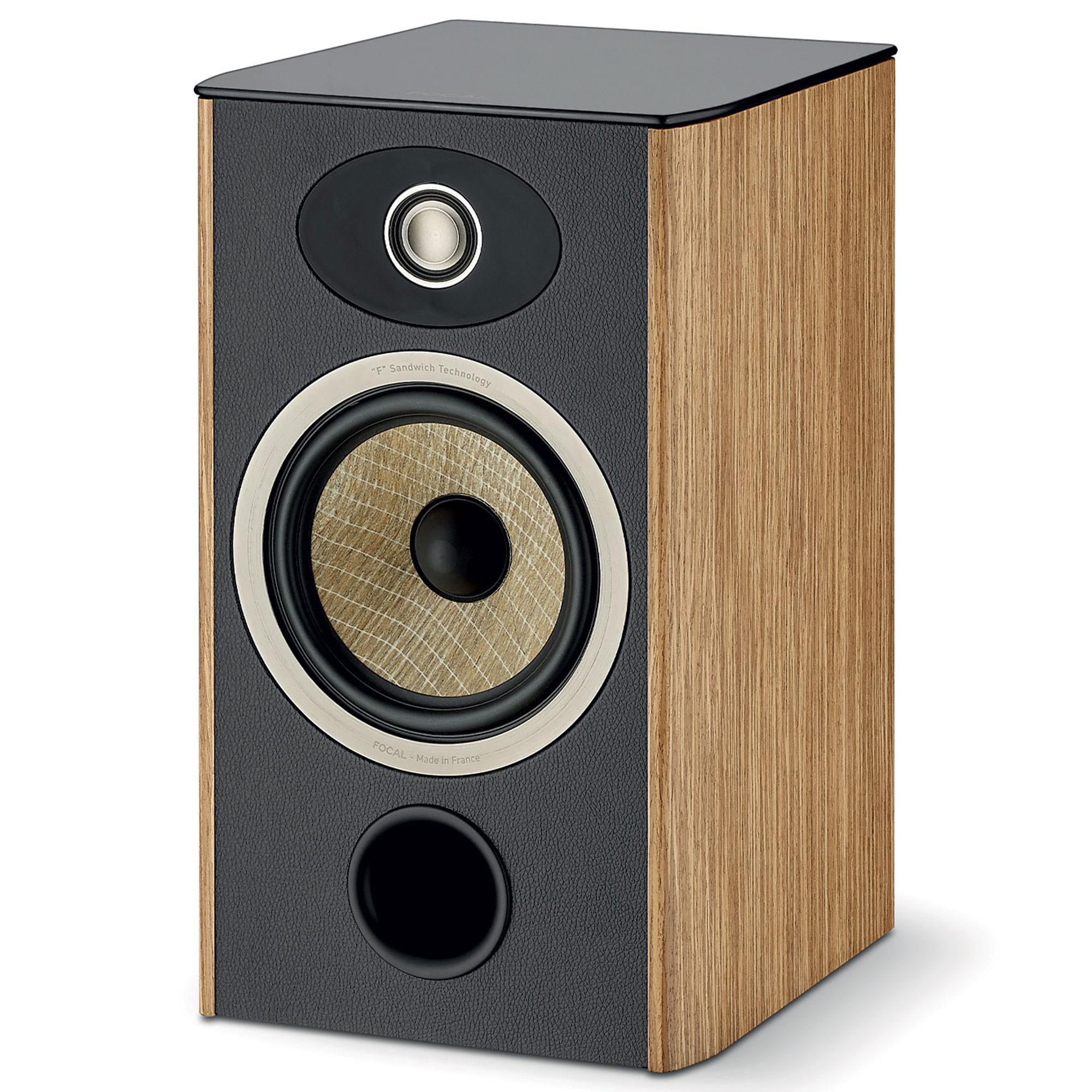 Focal Aria Evo N1 Bookshelf Speaker in Prime Walnut