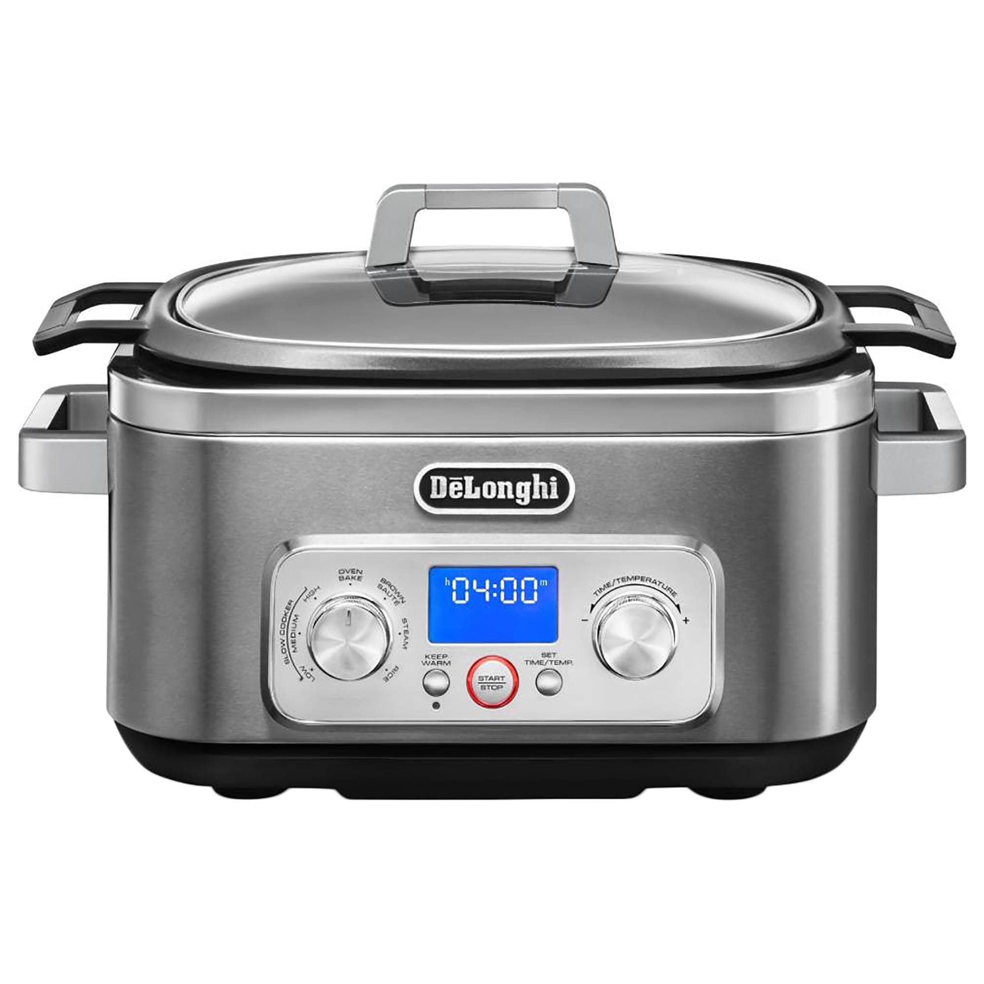 De'Longhi Livenza 6-Quart All-In-One Programmable Multi Cooker in Silver | NFM De'Longhi Livenza 6-Quart All-In-One Programmable Multi Cooker in Silver | NFM