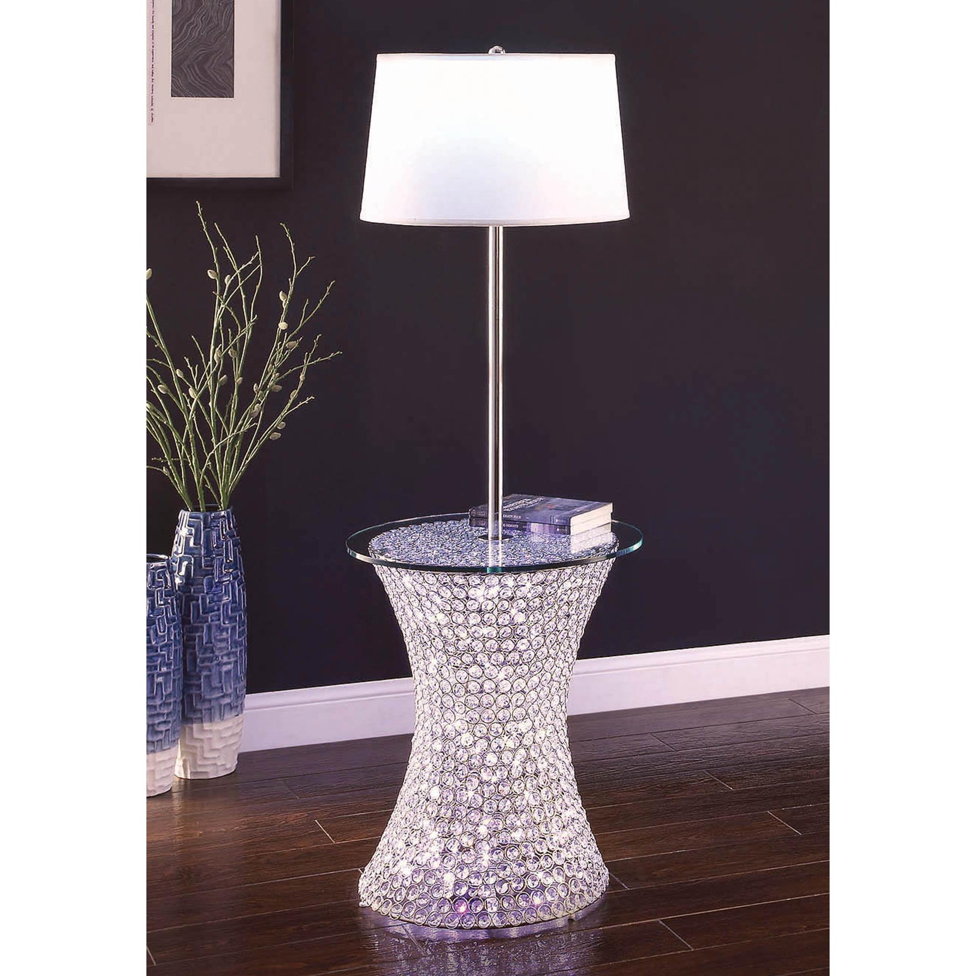 Anthony California Floor Lamp in Chrome | Nebraska Furniture Mart