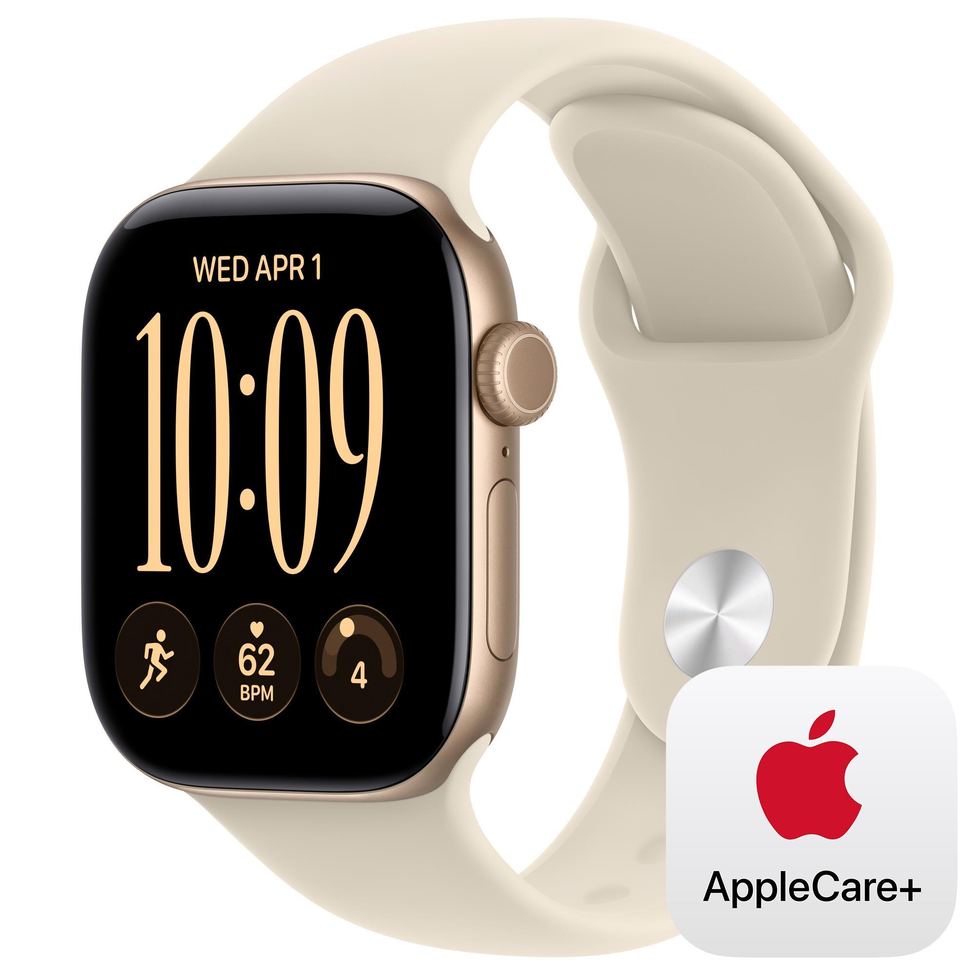 Apple Watch Series 12 (GPS) 42mm Light Gold Aluminum Case with
