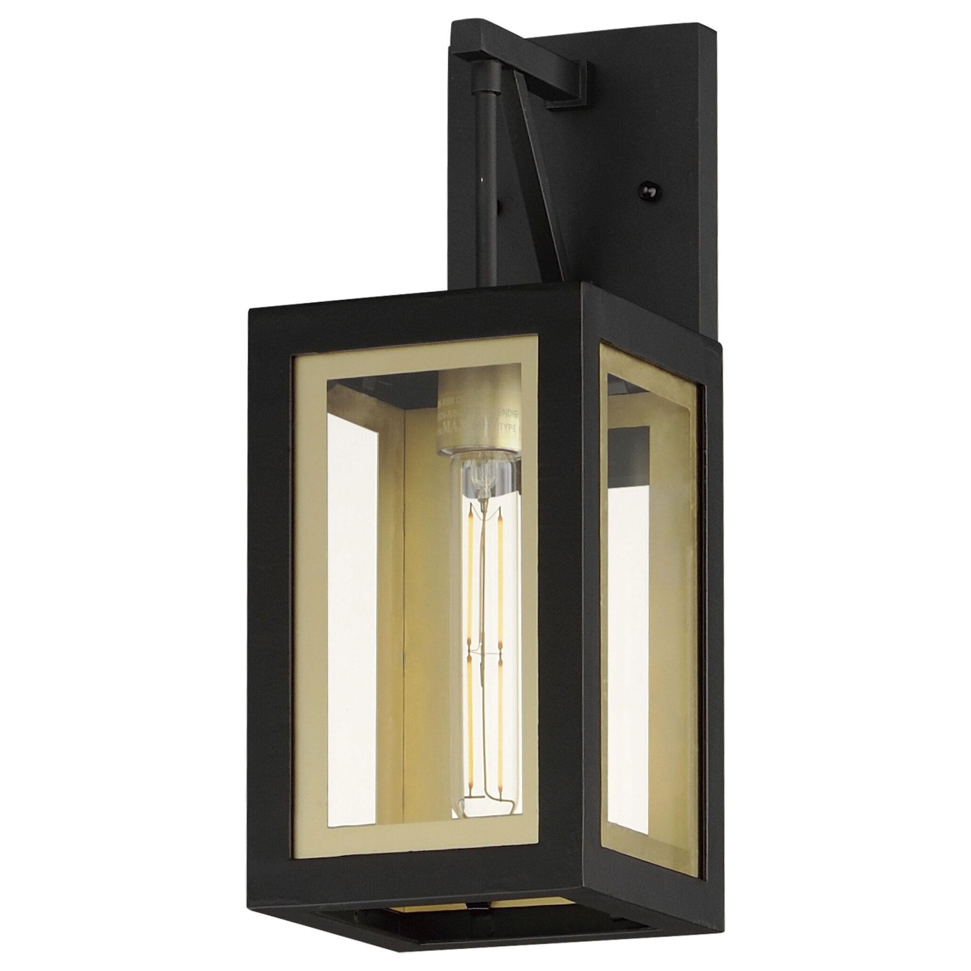 Maxim Lighting Neoclass 1-Light Outdoor Wall Sconce in Black