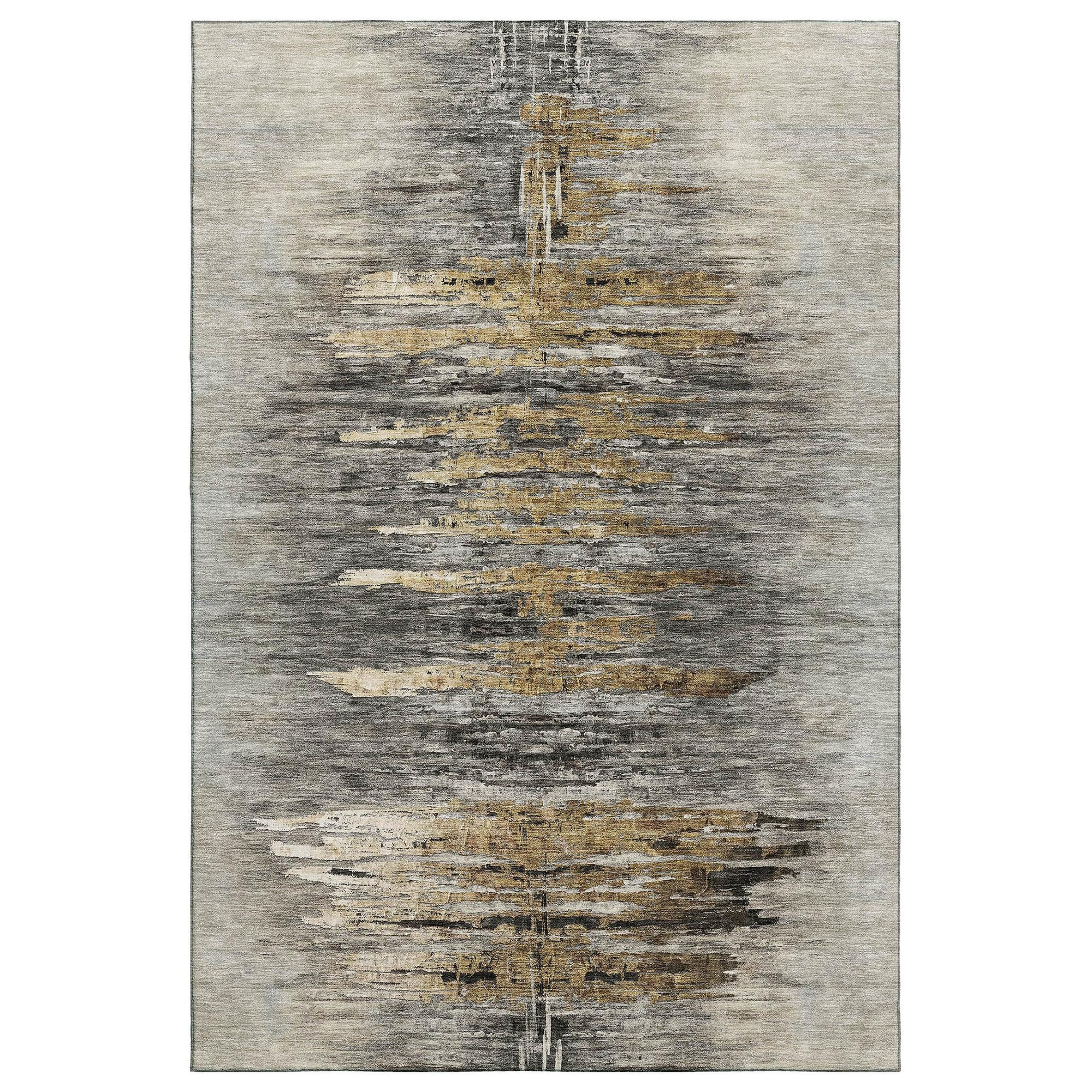 37B Trevi TV14 8' x 10' Gray Area Rug