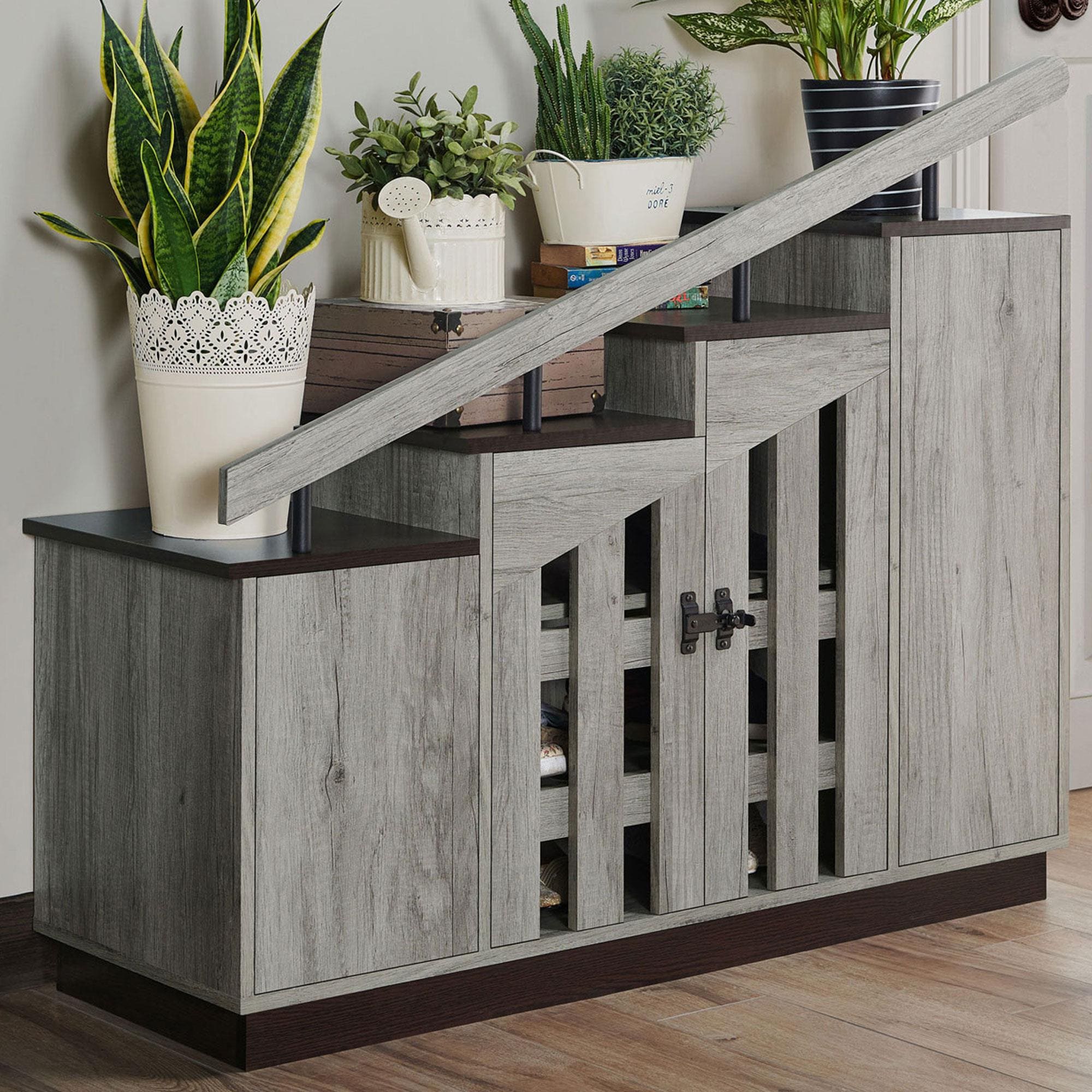Louis fashion sales shoe cabinet