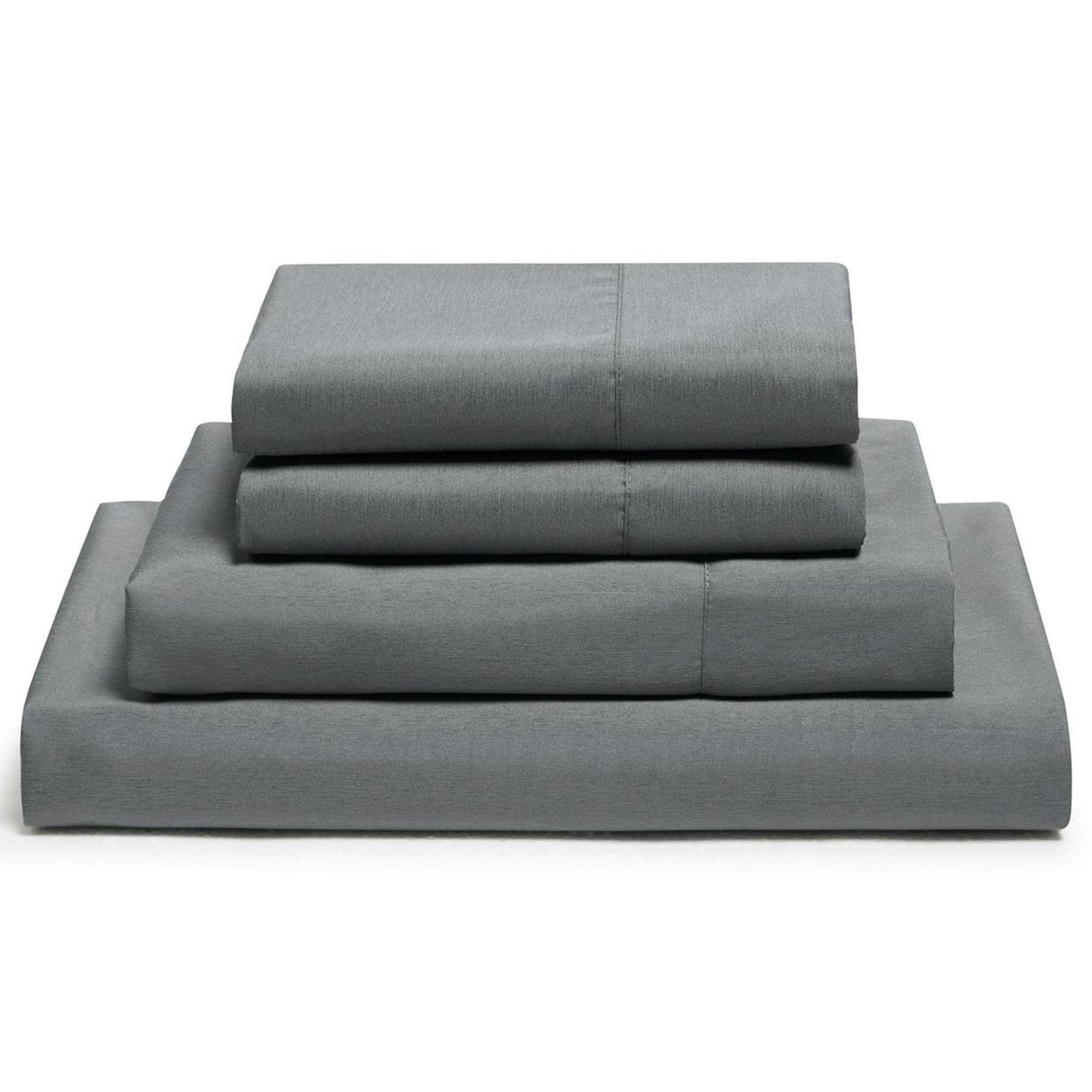 Sanders Collection Premium Bamboo 4 Piece Queen Sheet Set In Grey