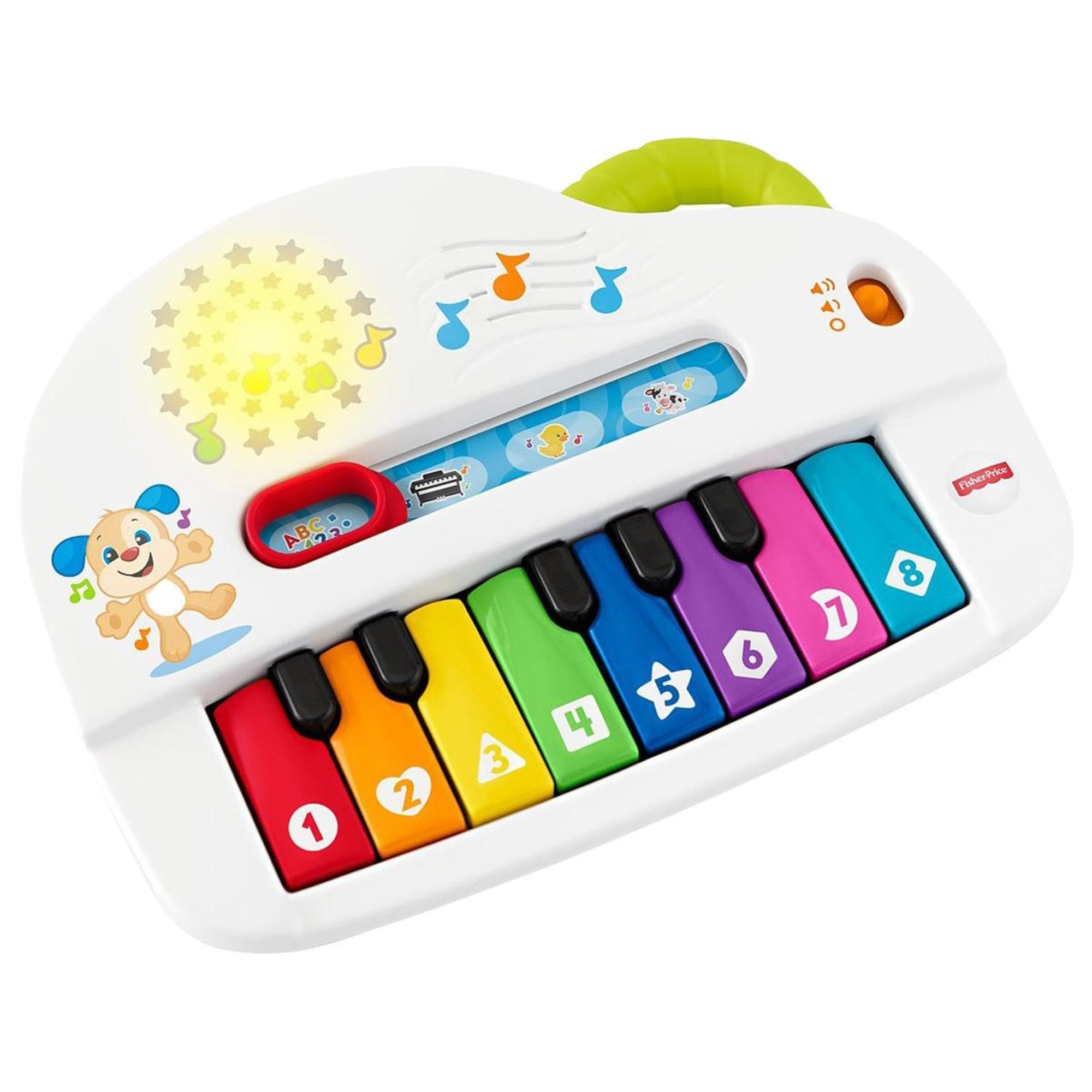 Toy piano fisher price on sale