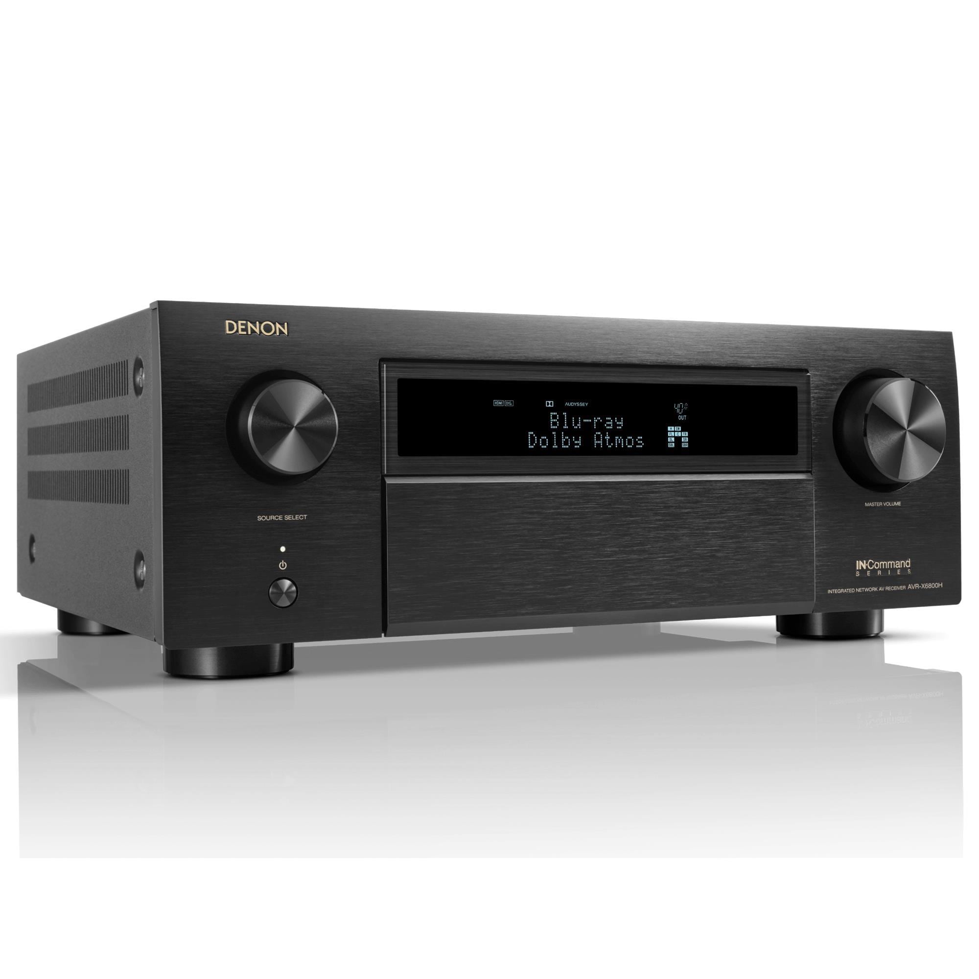 Denon 11.4 Channel AV Reciever in Black
