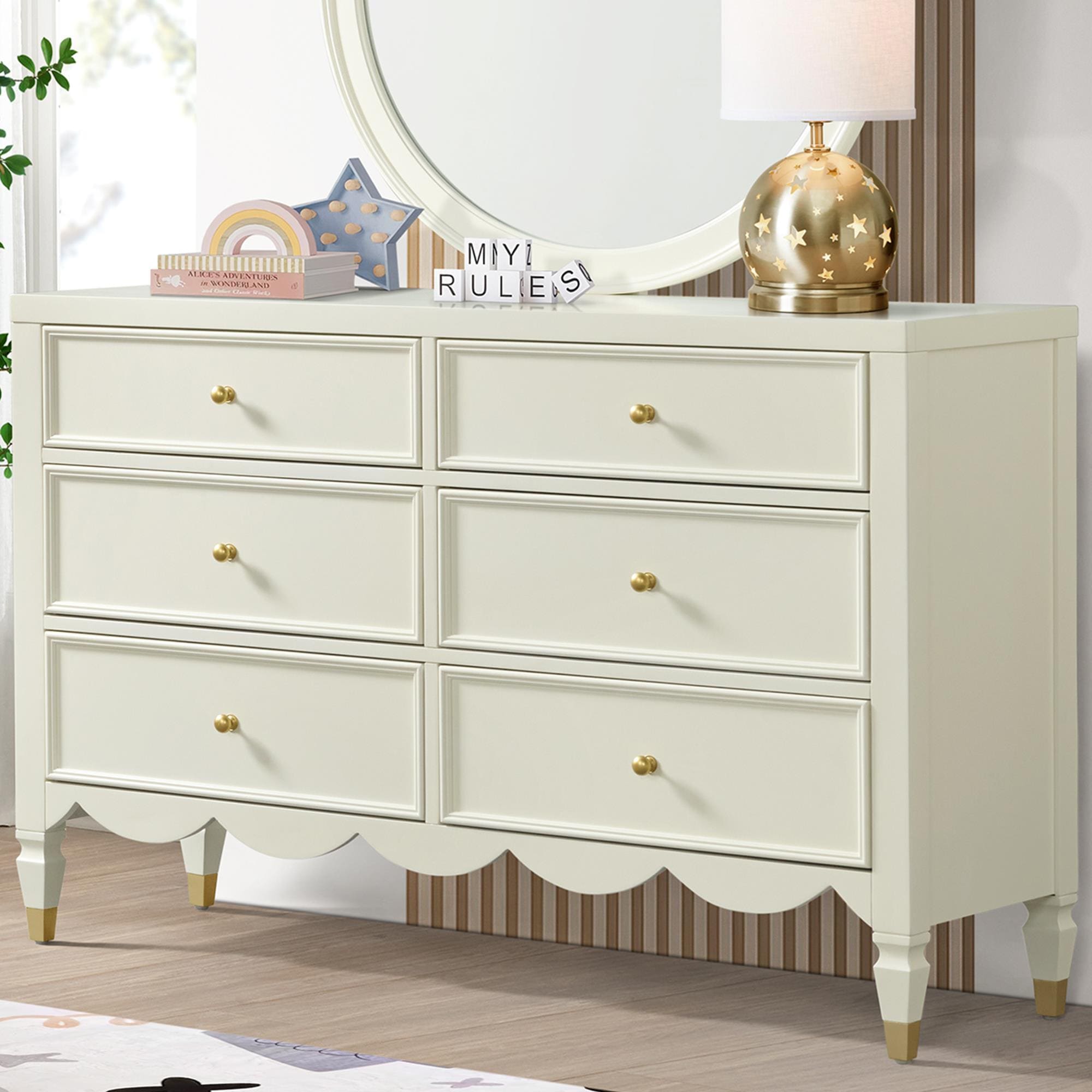 Forma & Co Olivia Dresser Only in French White Forma & Co Olivia Dresser Only in French White