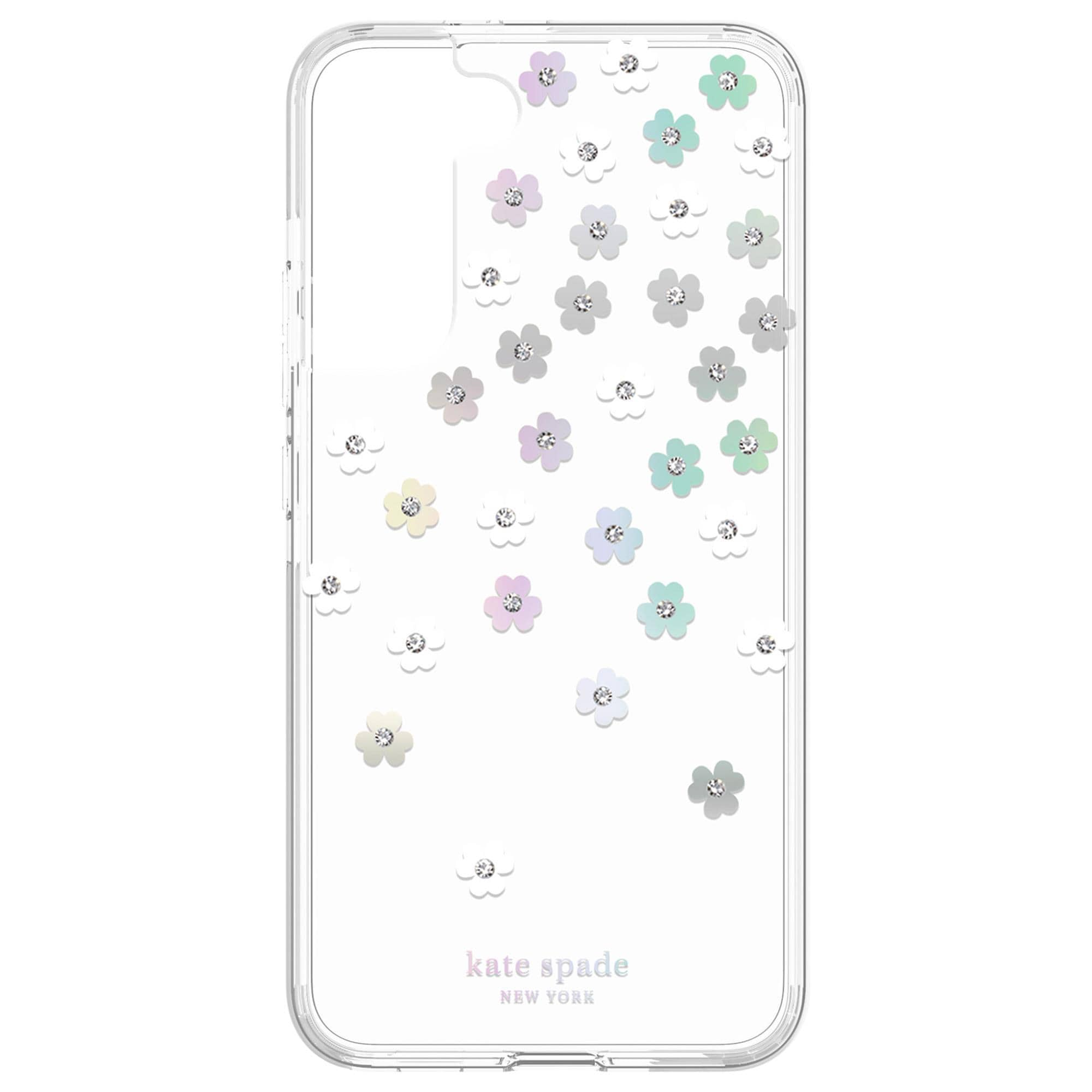 Kate Spade New York Defensive Hardshell Case for Samsung Galaxy S22 in  Scattered Flowers Iridescent | NFM