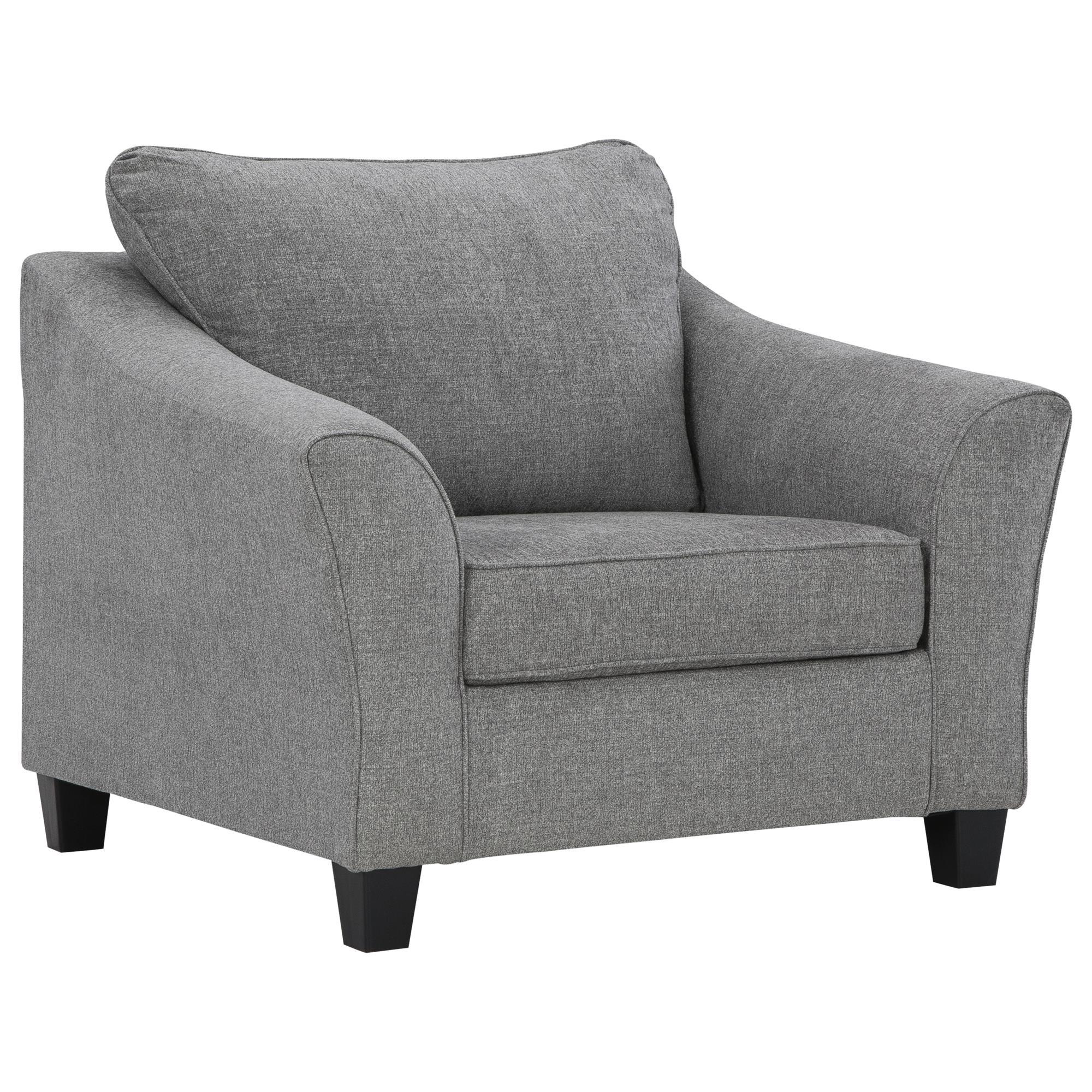 Signature Design by Ashley Mathonia Oversized Chair in Smoke 