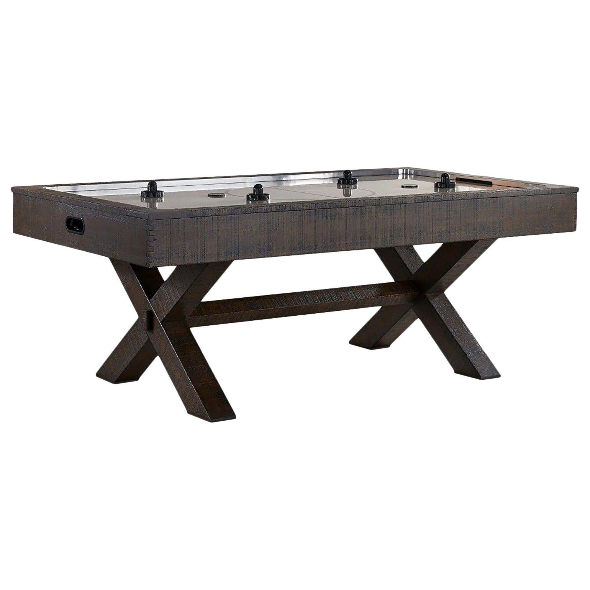 Imperial International Homestead Air Hockey Tables in Cappuccino NFM