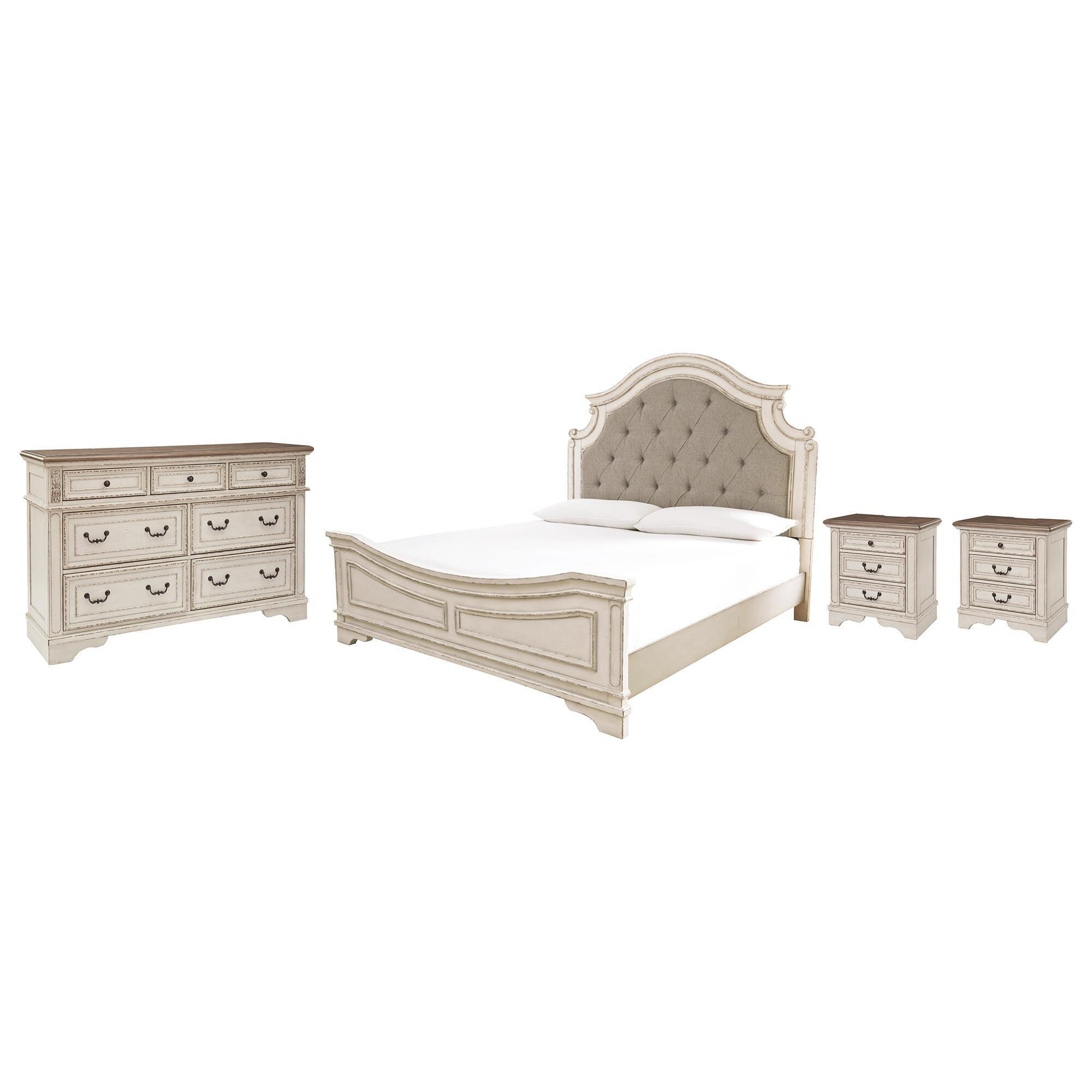 Signature Design by Ashley Realyn 3 Piece Queen Panel Bedroom Set