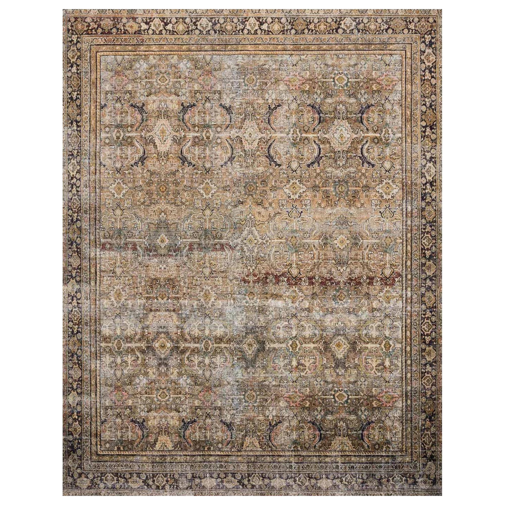 Loloi II Layla LAY-03 9' x 12' Olive and Charcoal Area Rug