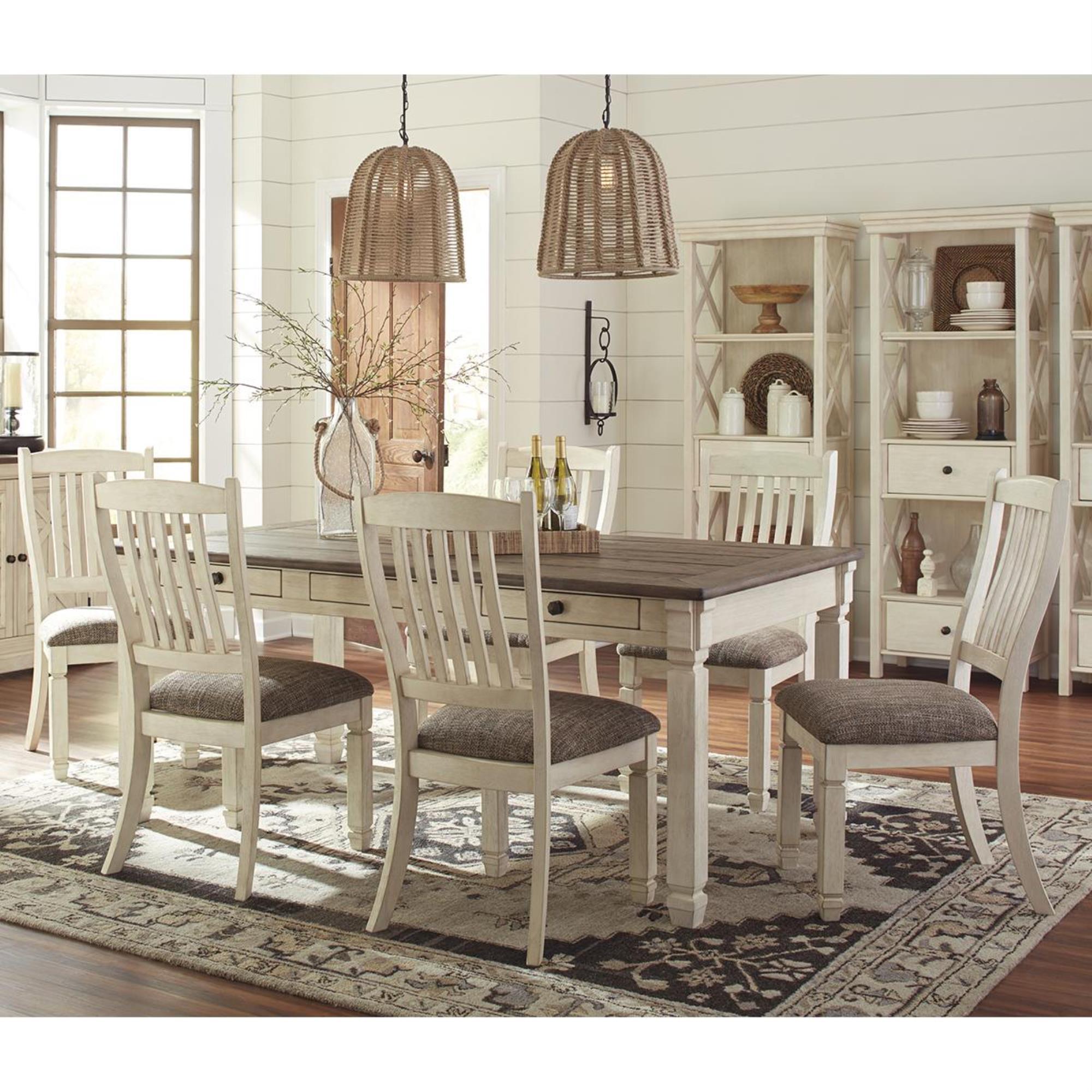 White dining room table ashley furniture online