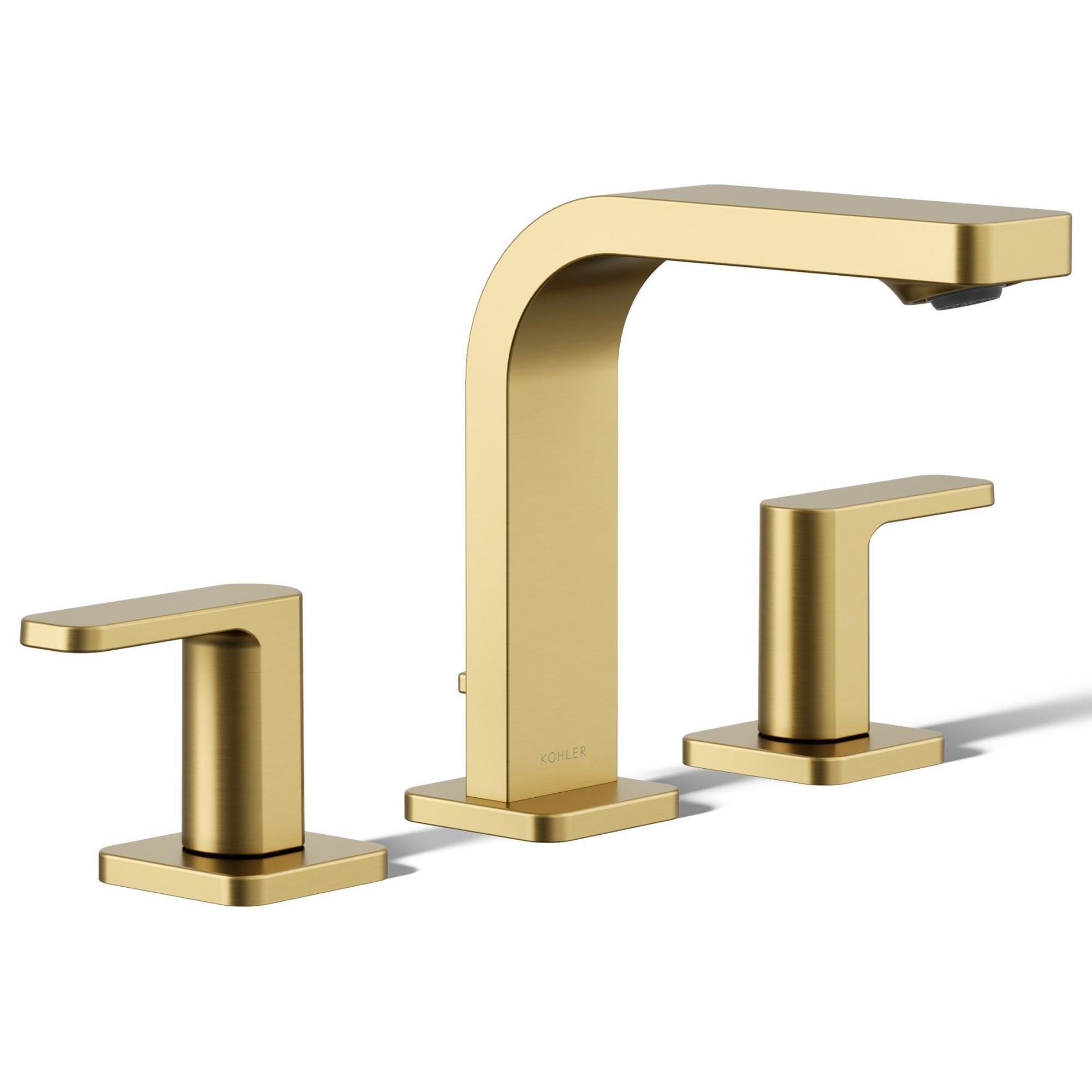 Kohler Parallel Widespread Bathroom Sink Faucet in Vibrant