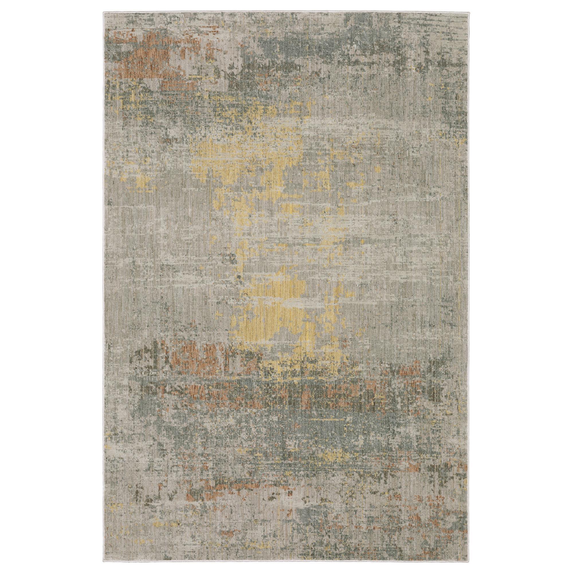 Oriental Weavers Mallory Grey and Multicolor 2'3