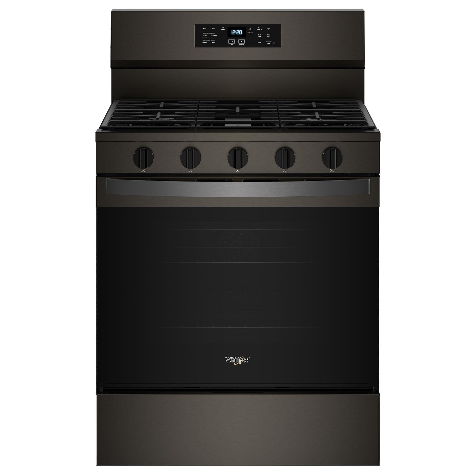 Whirlpool 5.0 Cu. Ft. Freestanding Gas Range with Air Cooking 