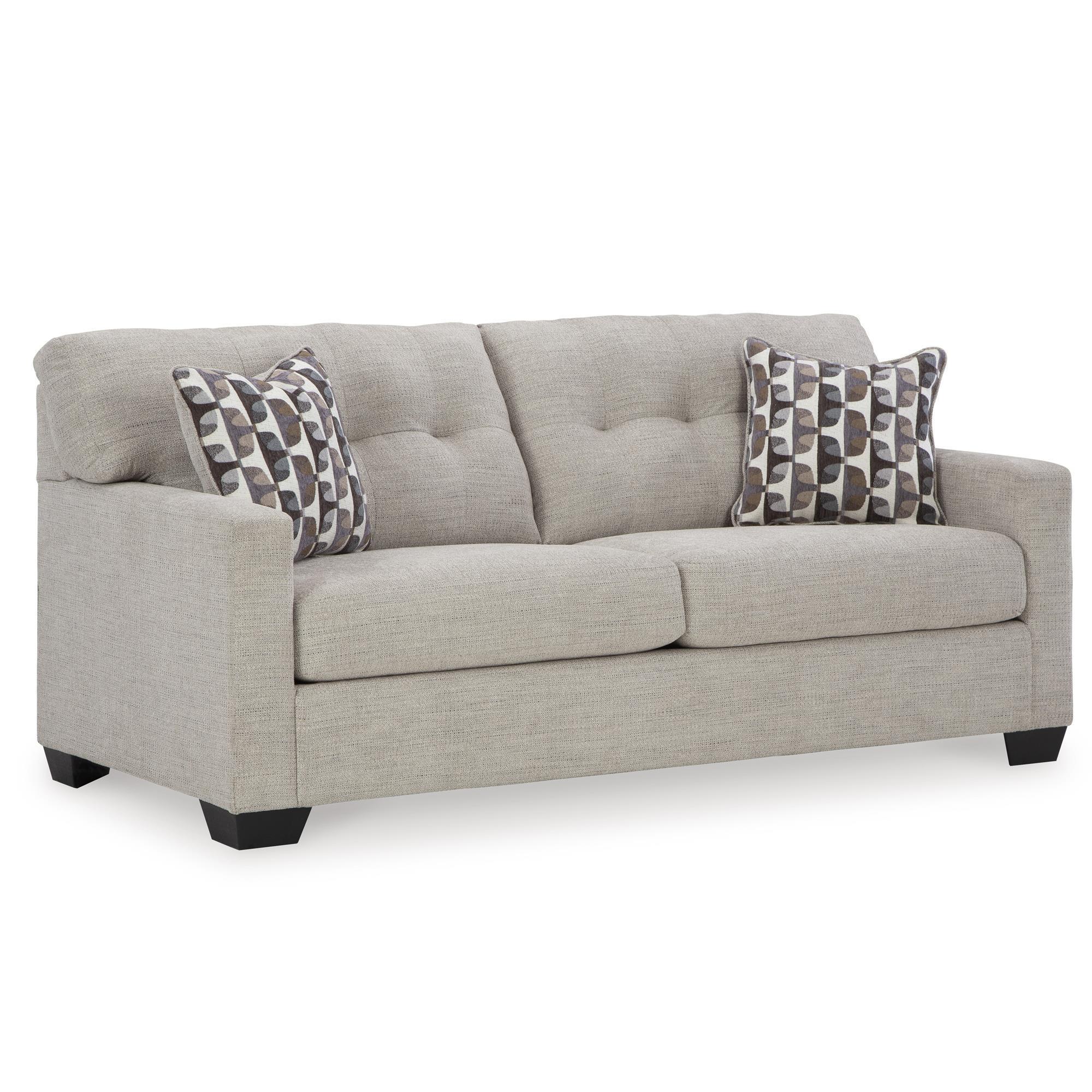 Signature Design by Ashley Mahoney Full Sleeper Sofa in Pebble NFM