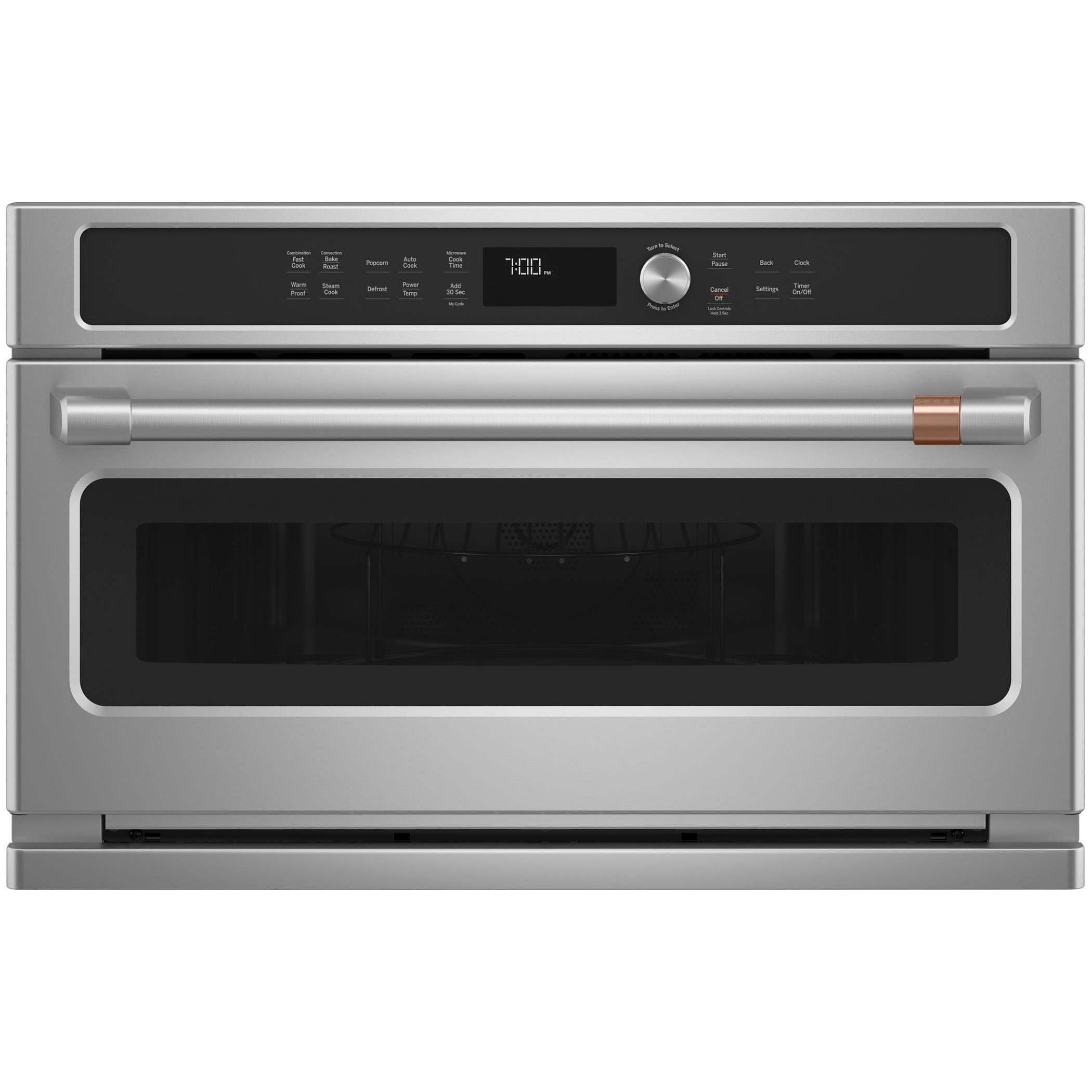 GE Cafe 1.7 Cu. Ft. BuiltIn Microwave and Convection Oven in Stainless Steel Nebraska