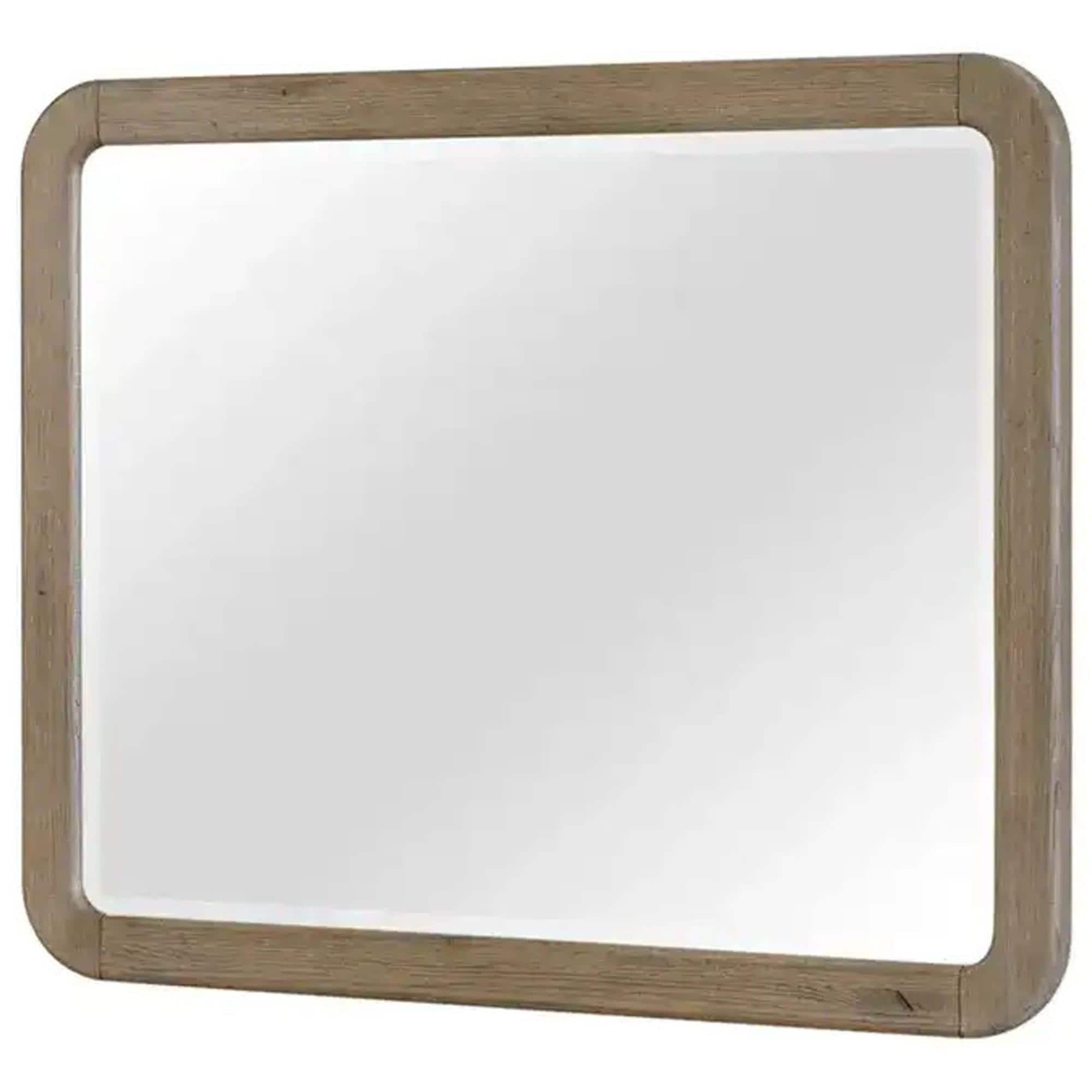 Sterling Timber Playa Landscape Mirror in English Knotty Oak