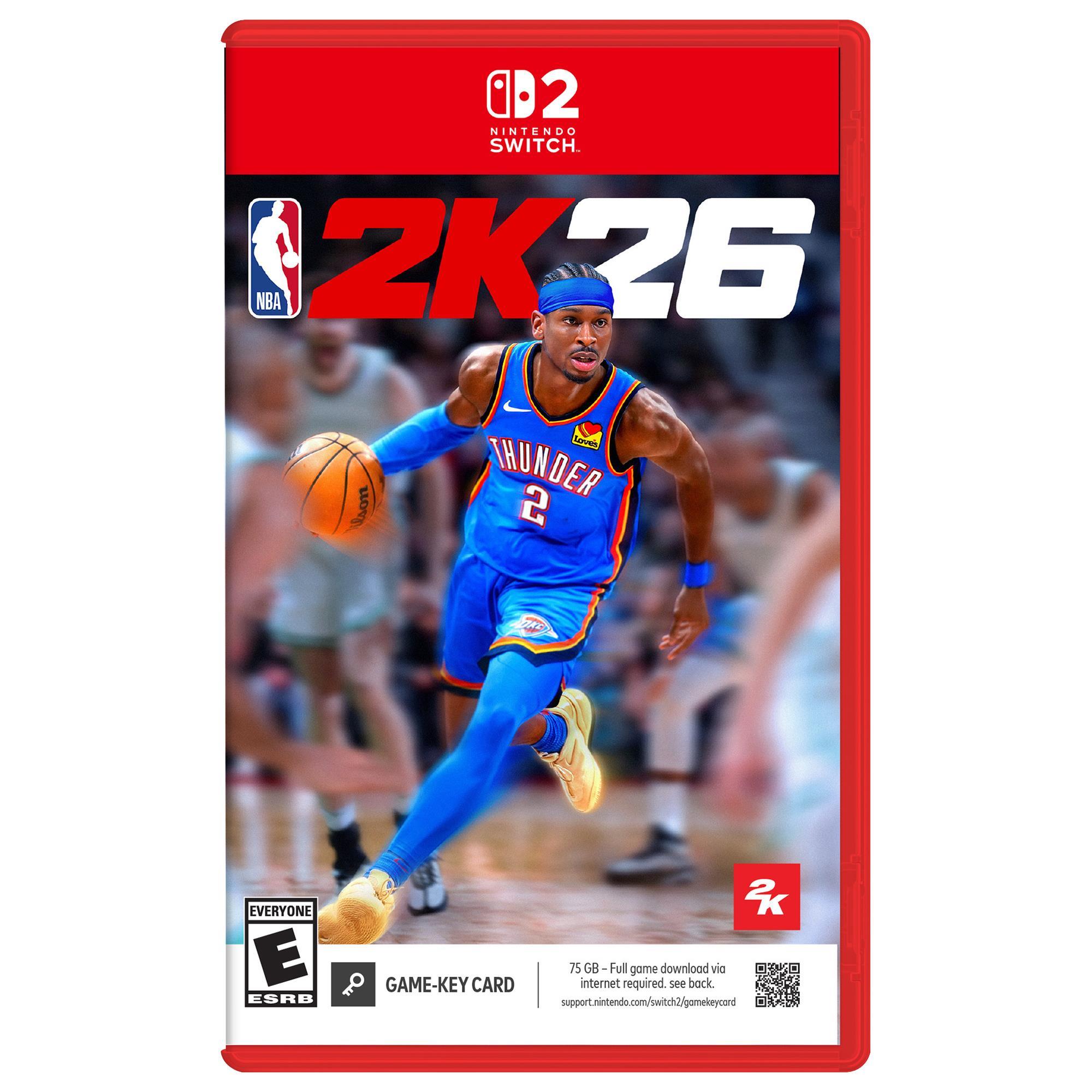 Nintendo Switch NBA ELITE 11 NBA 2K26 Game-Key Card - Nintendo Switch 2