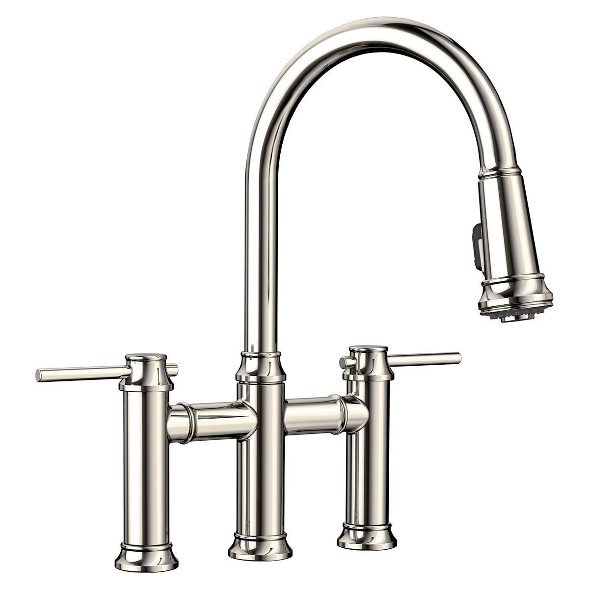 Blanco Empressa Pull-Down Faucet in Polished Nickel