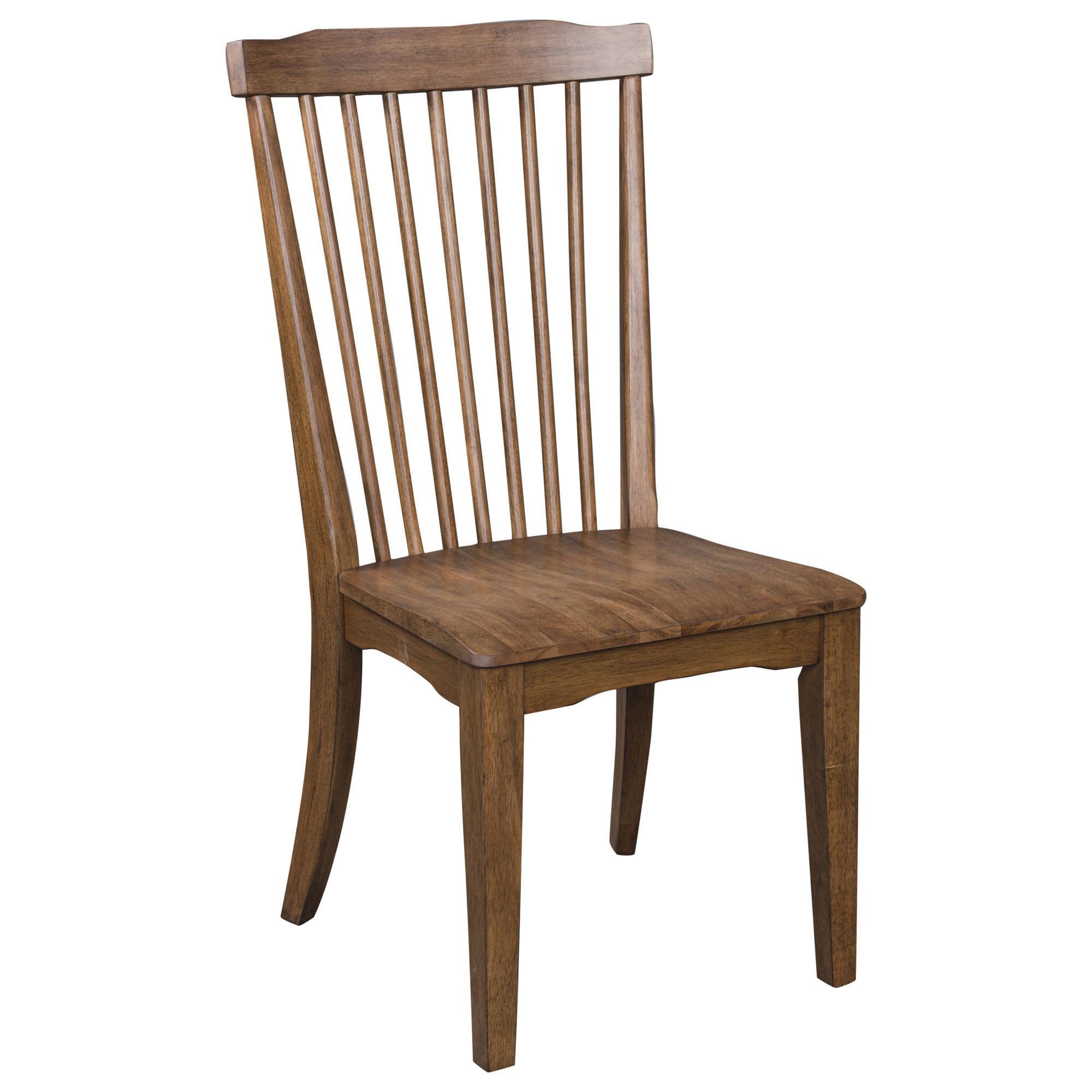Ashley Greddinton Dining Side Chair in Medium Brown