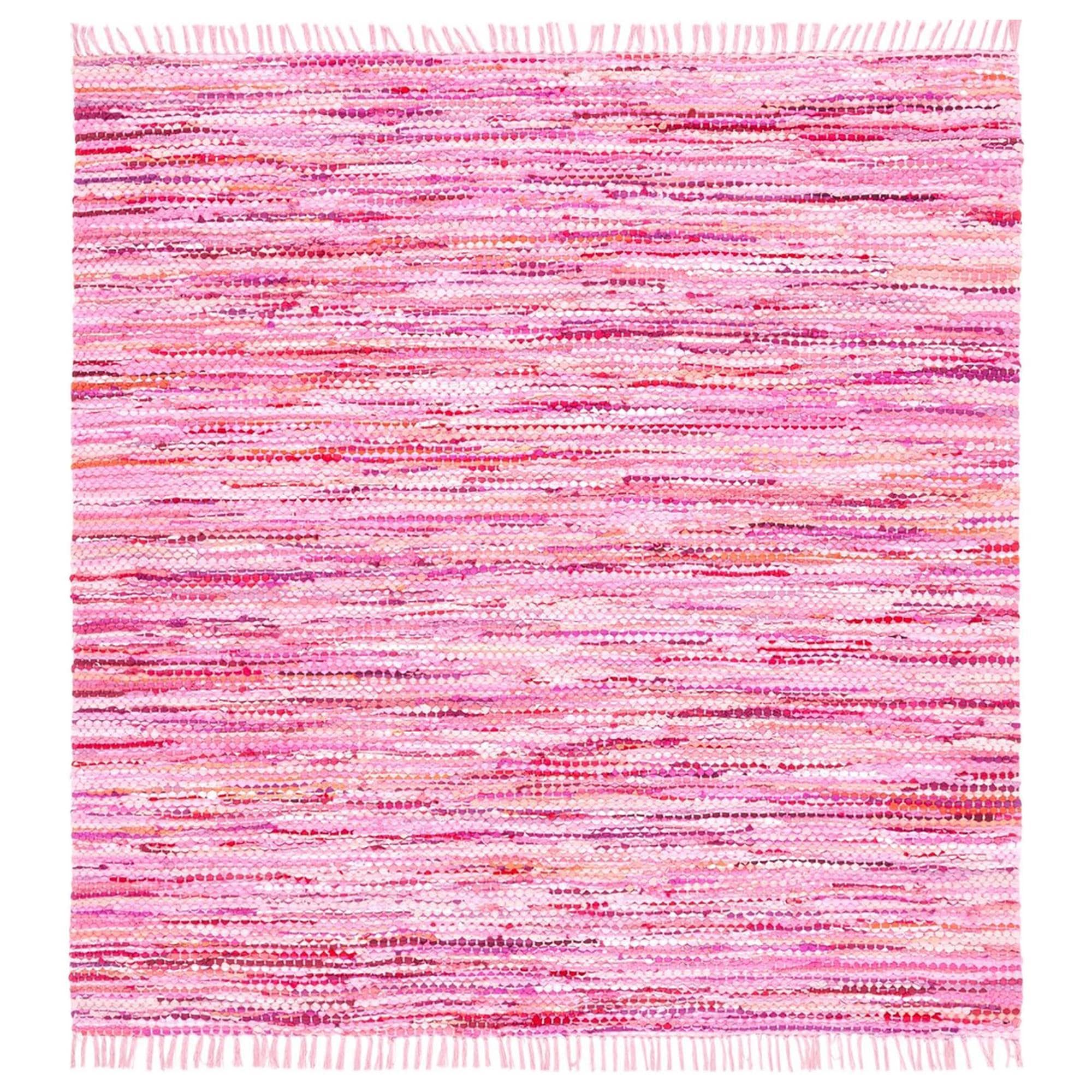 Safavieh Montauk MTK251 6' Square Pink Area Rug Shop NFM