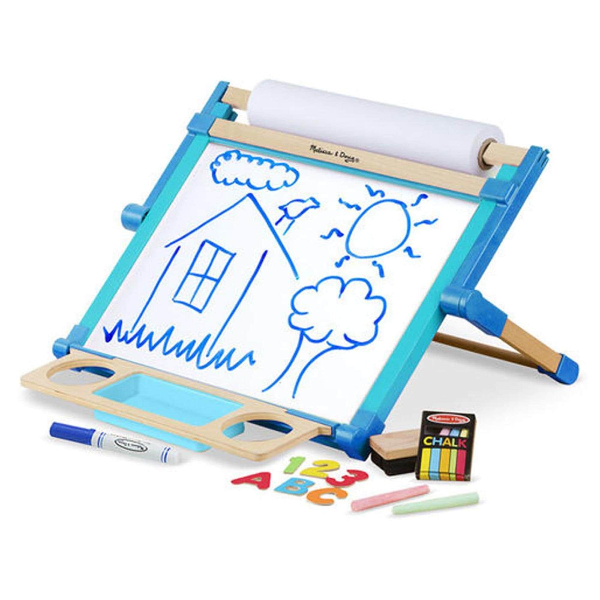 Melissa & Doug Deluxe Double- Sided Tabletop Easel | Nebraska