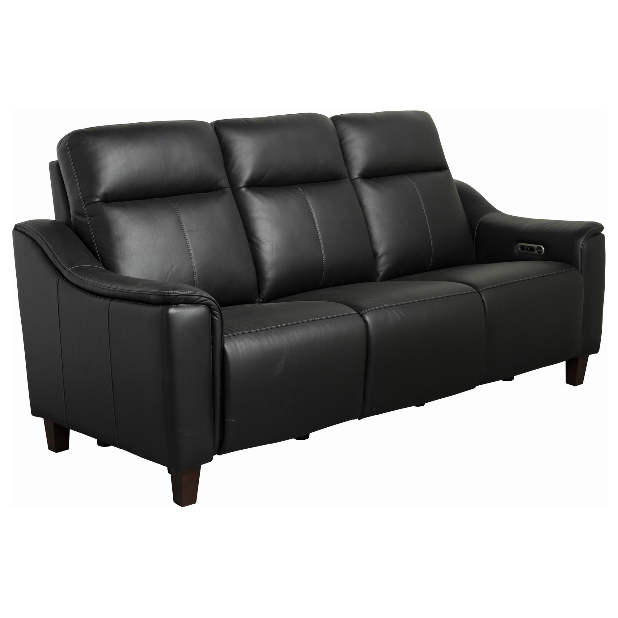Flexsteel Latitudes Leather Power Reclining Sofa with Power Headrests NFM
