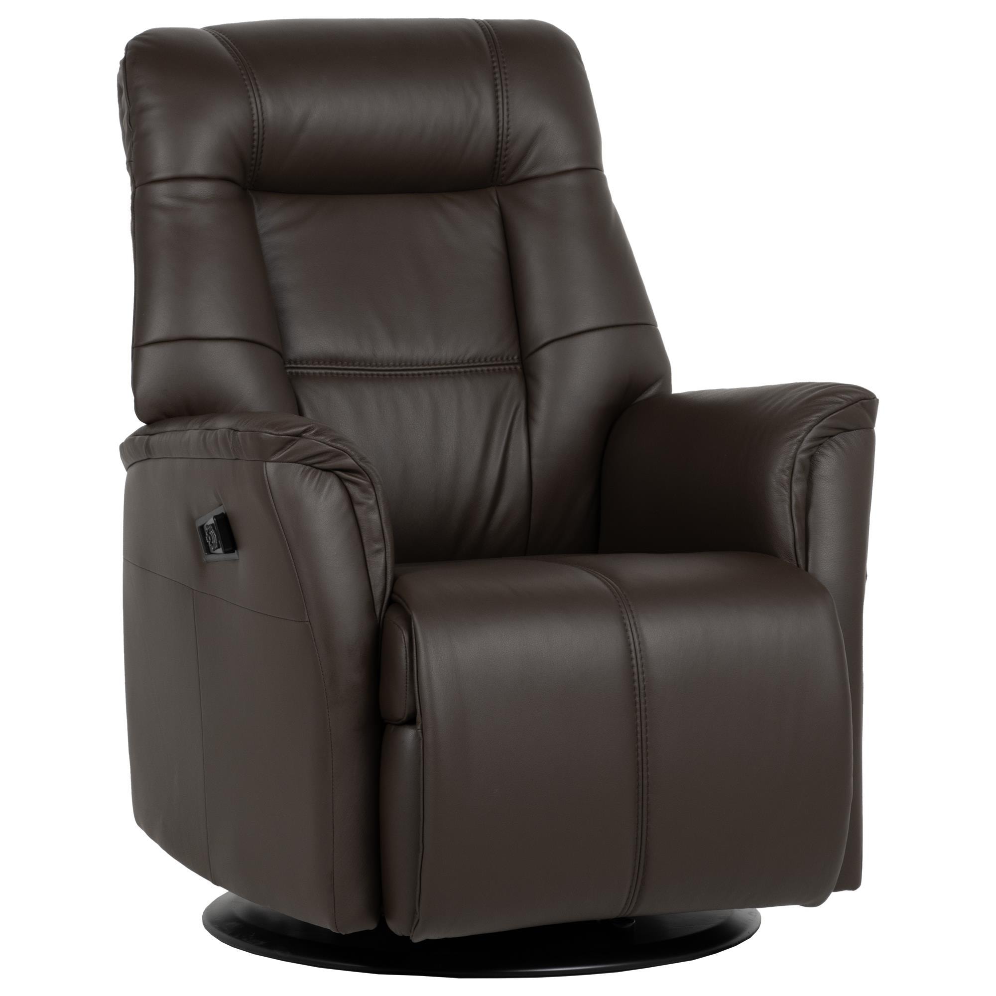 H2 Seating Sigma Standard PowerLUX Glider Recliner in Grace Coffee