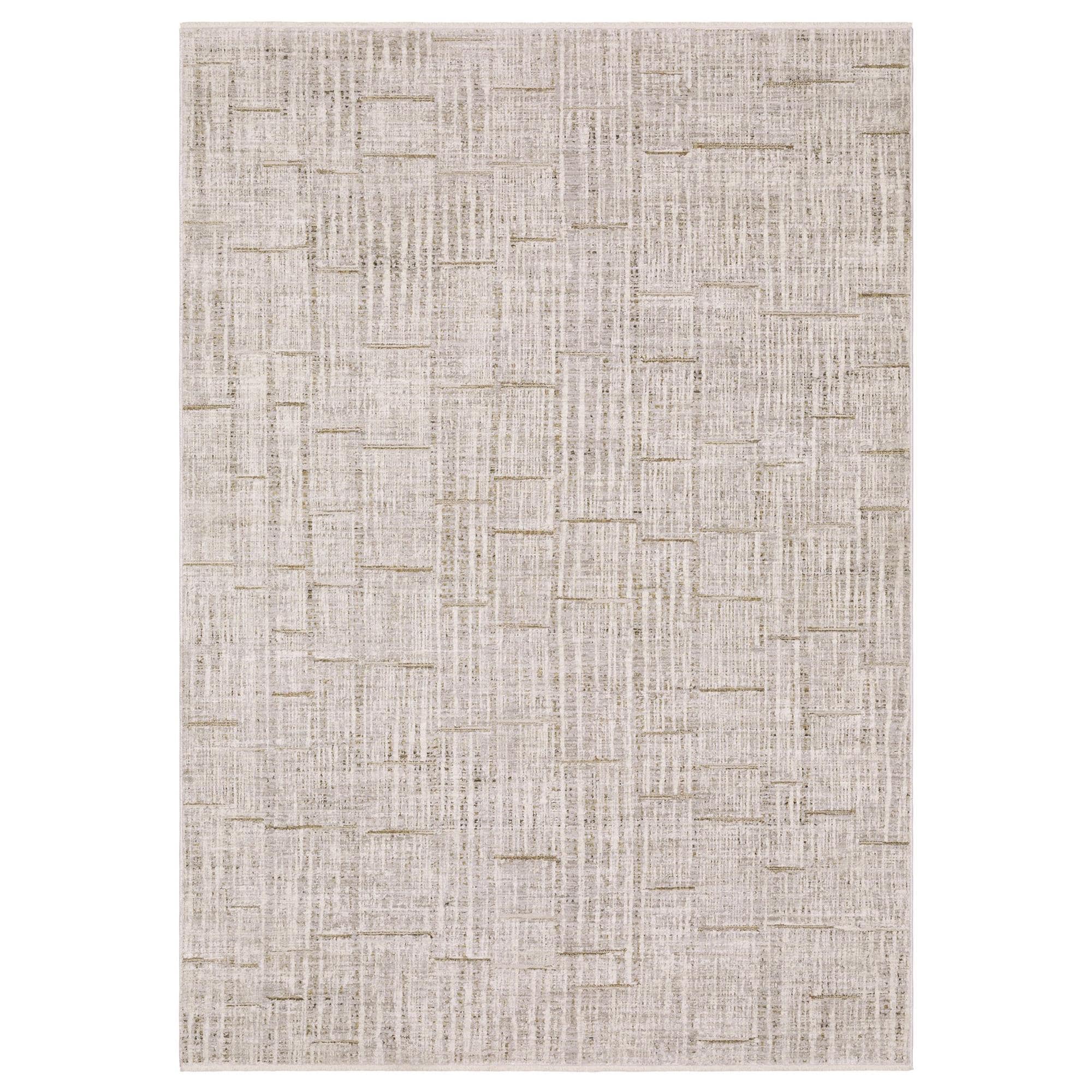 Oriental Weavers Branigan BRG02 Beige and Gold 7'10