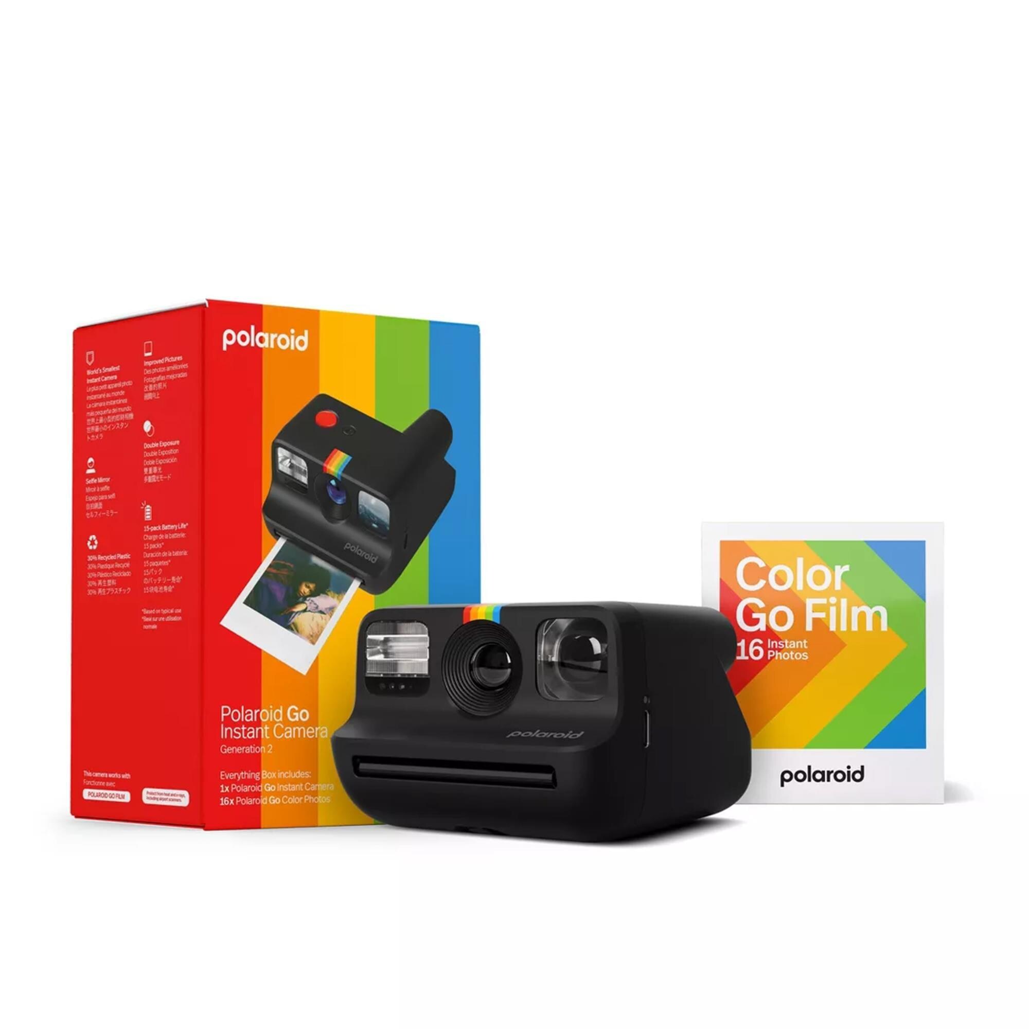 Nikon F2 PhotomicA、POLAROID COLOR PACK82 Polaroid Go Generation 2 Box Bundle in Black