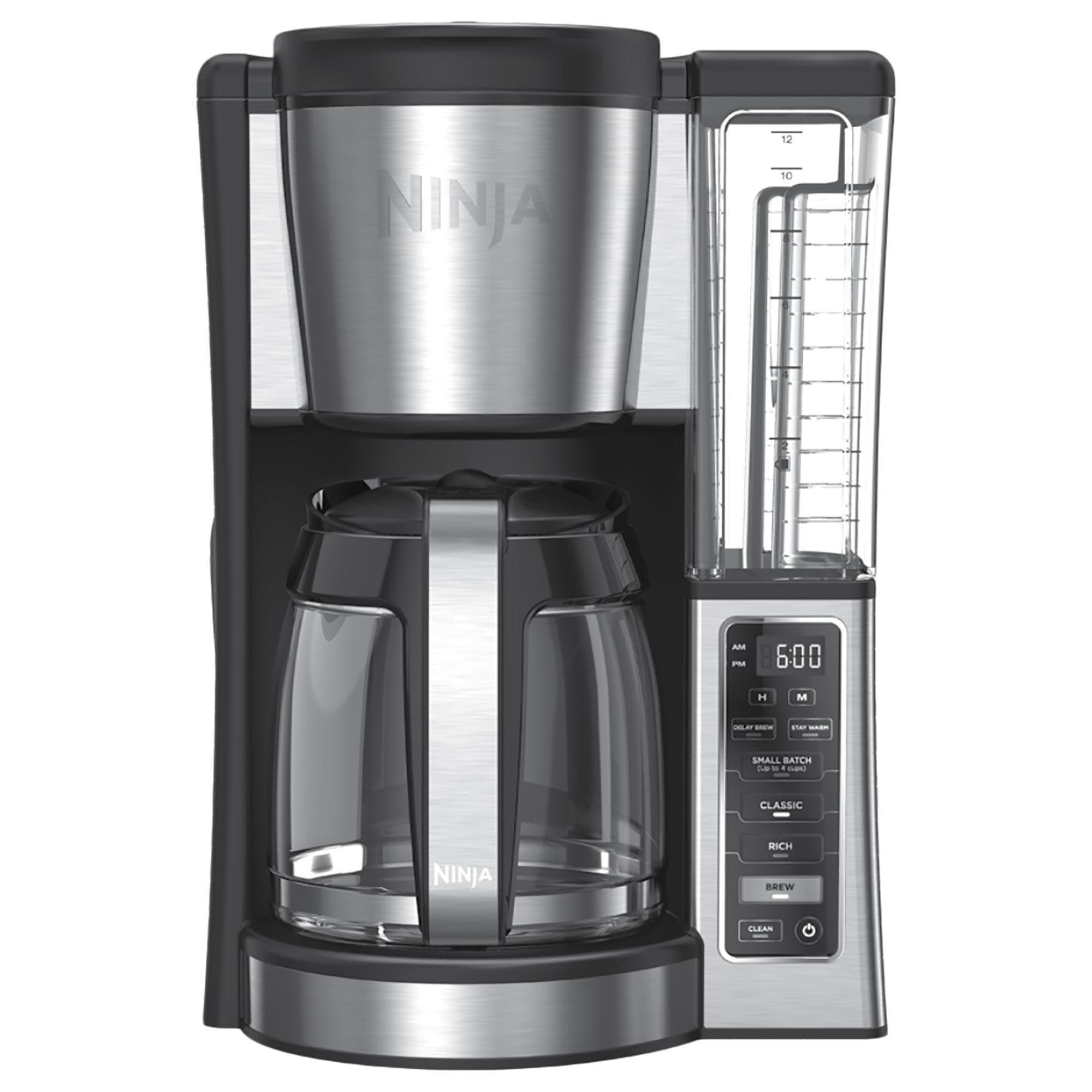 Ninja 10-Cup Black/Stainless Steel Residential Combination Coffee Maker in  the Coffee Makers department at