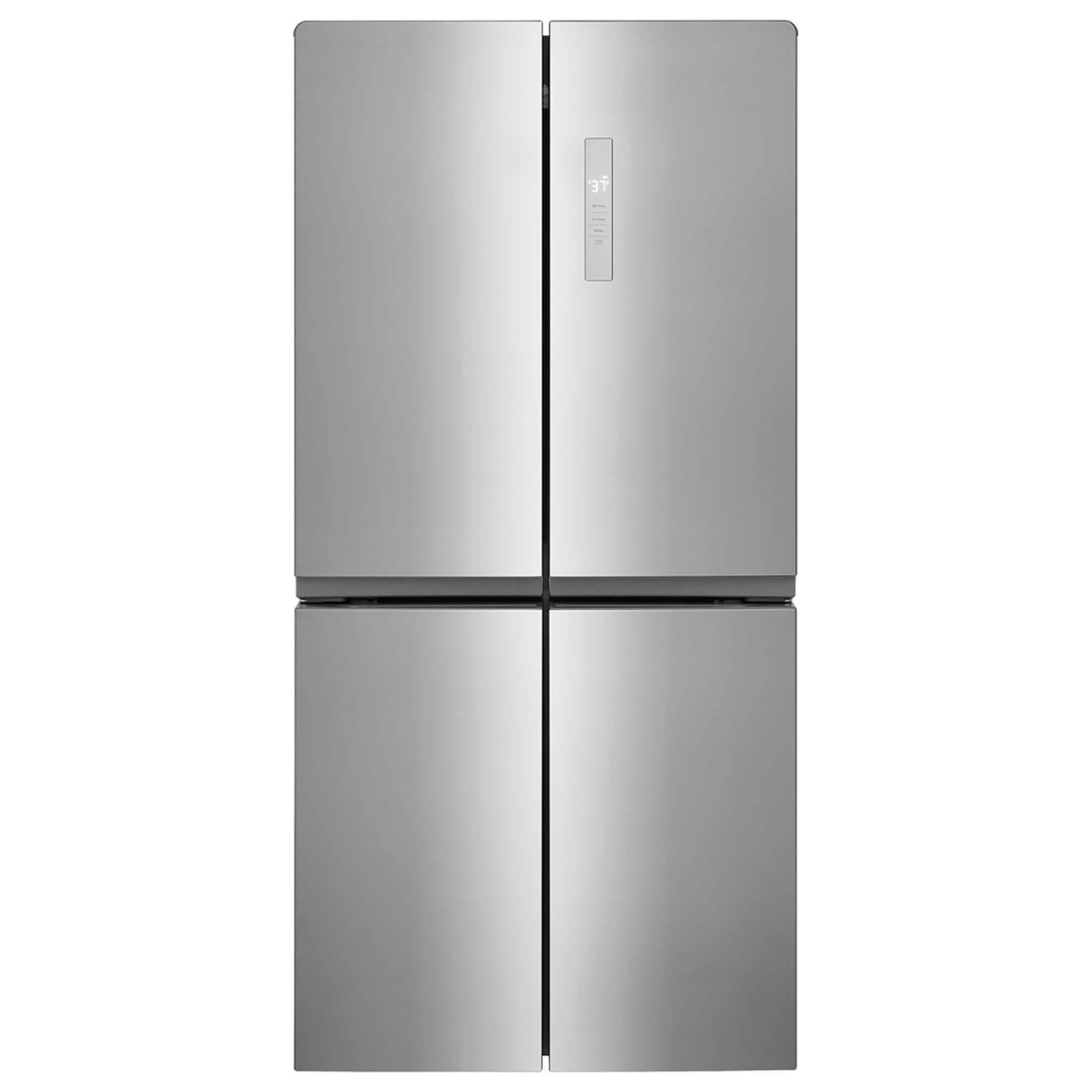 フレッド　Fred LM17 グレー　ステンレススチール Frigidaire 17.4 Cu. Ft. Counter-Depth 4-Door Refrigerator in