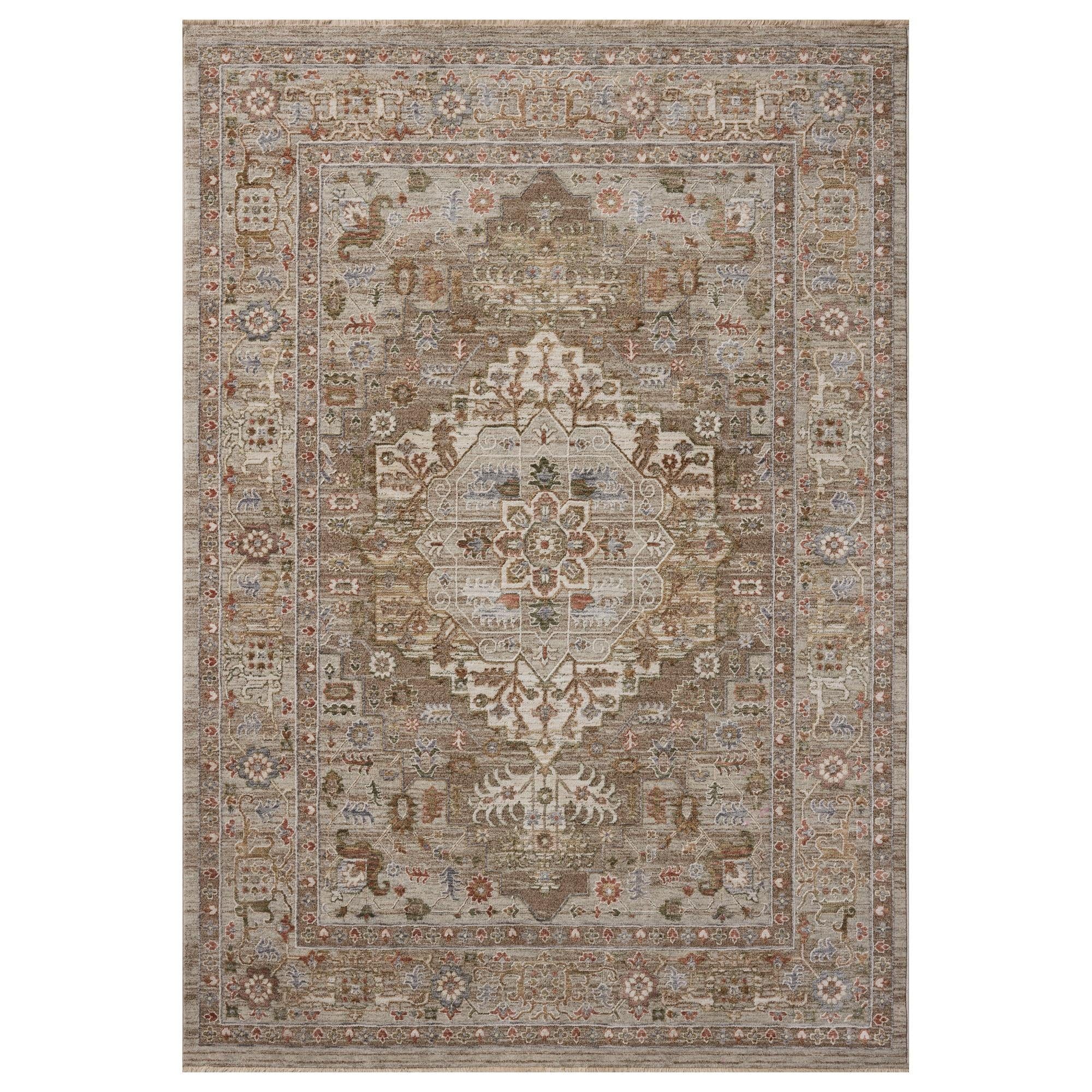 Loloi Aylin Mushroom and Fiesta 5' x 7'3