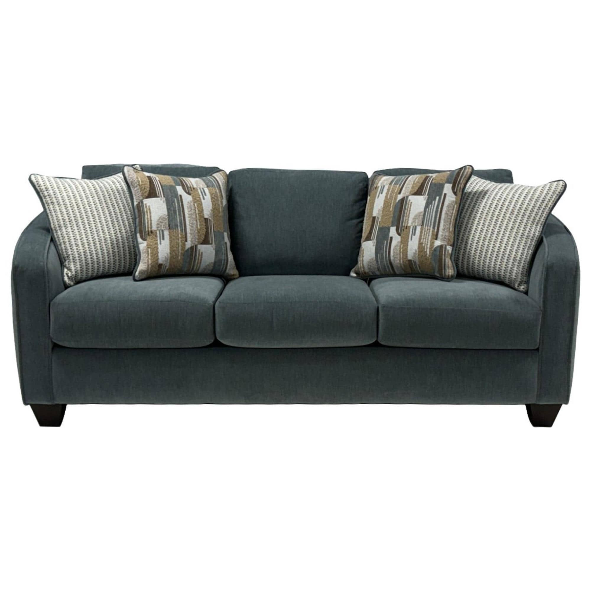 ViviCasa Alphonse Stationary Sofa in Teal